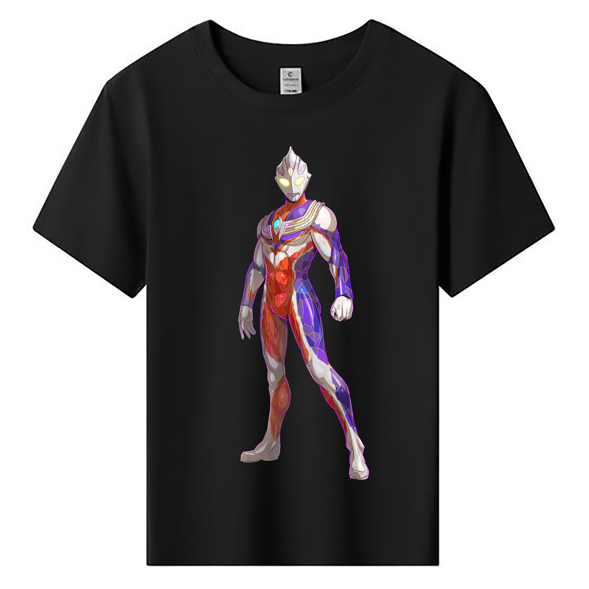 （画像用） ウルトラマン Ultraman 綿100％キッズTシャツ（フロントプリント）