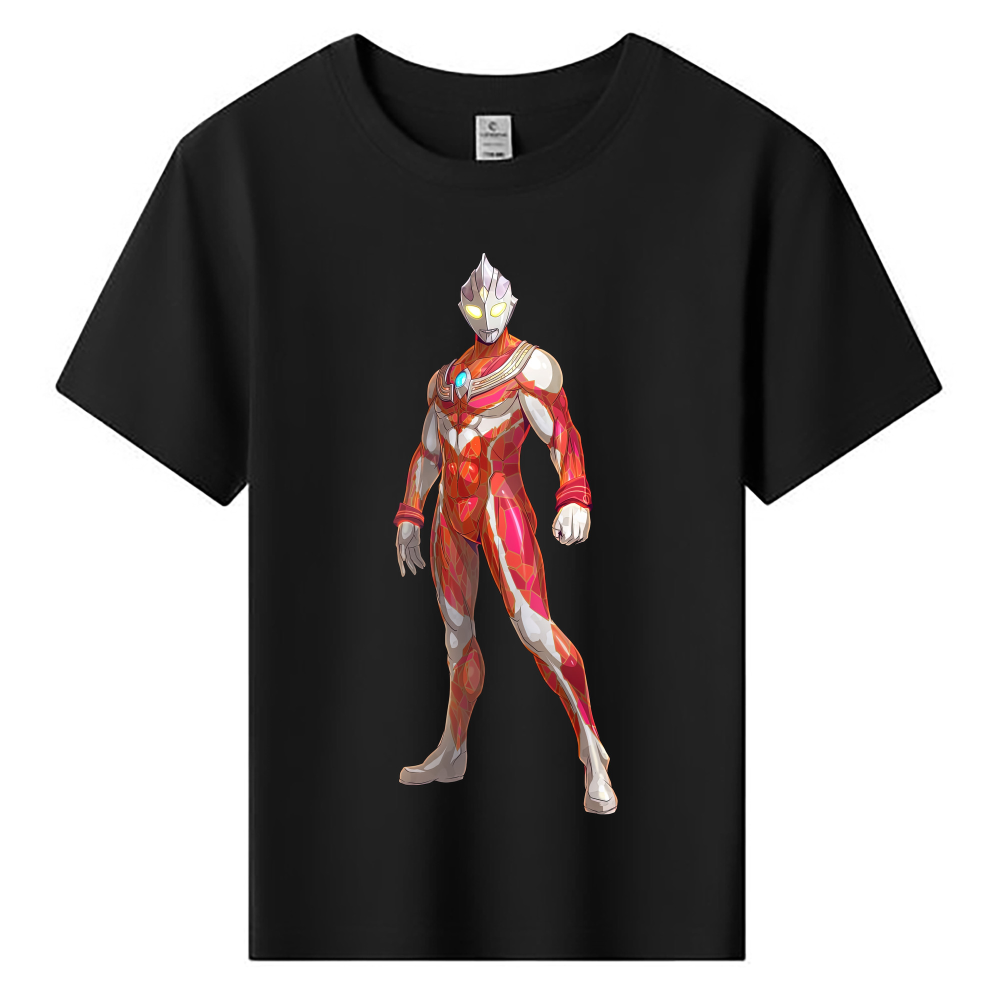 （画像用） ウルトラマン Ultraman 綿100％キッズTシャツ（フロントプリント）