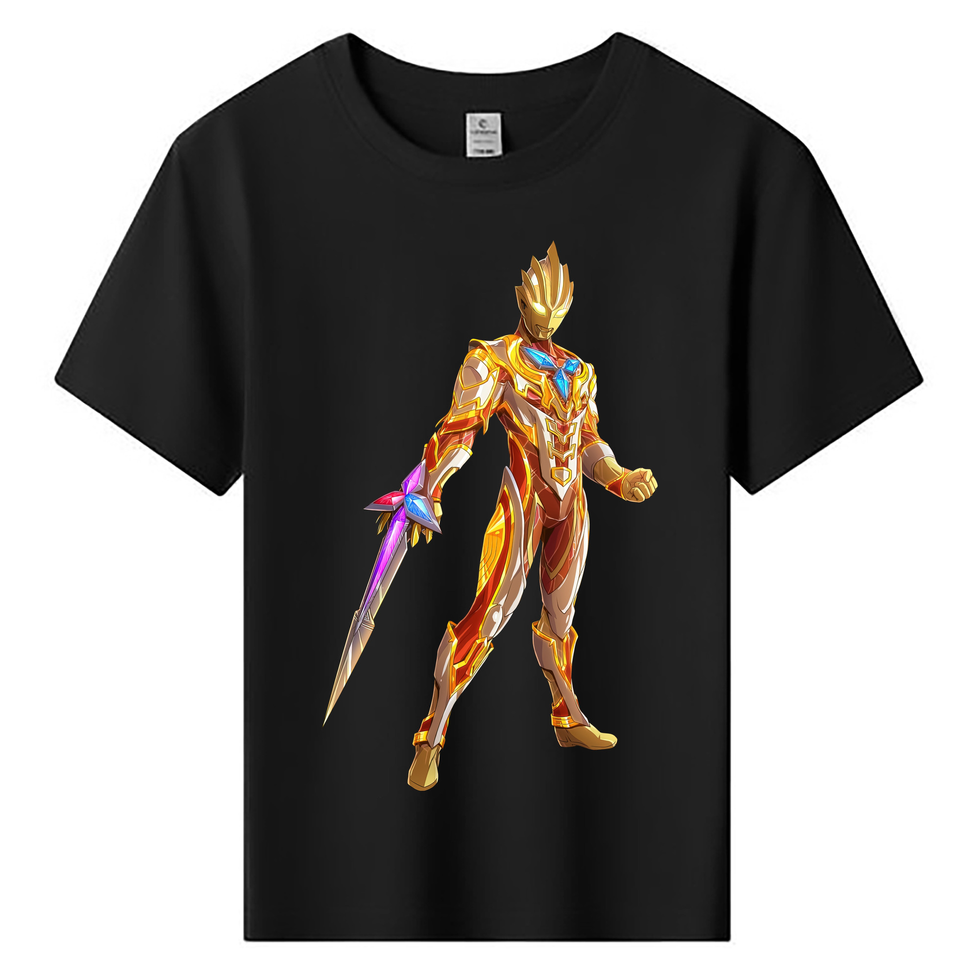 （画像用） ウルトラマン Ultraman 綿100％キッズTシャツ（フロントプリント）
