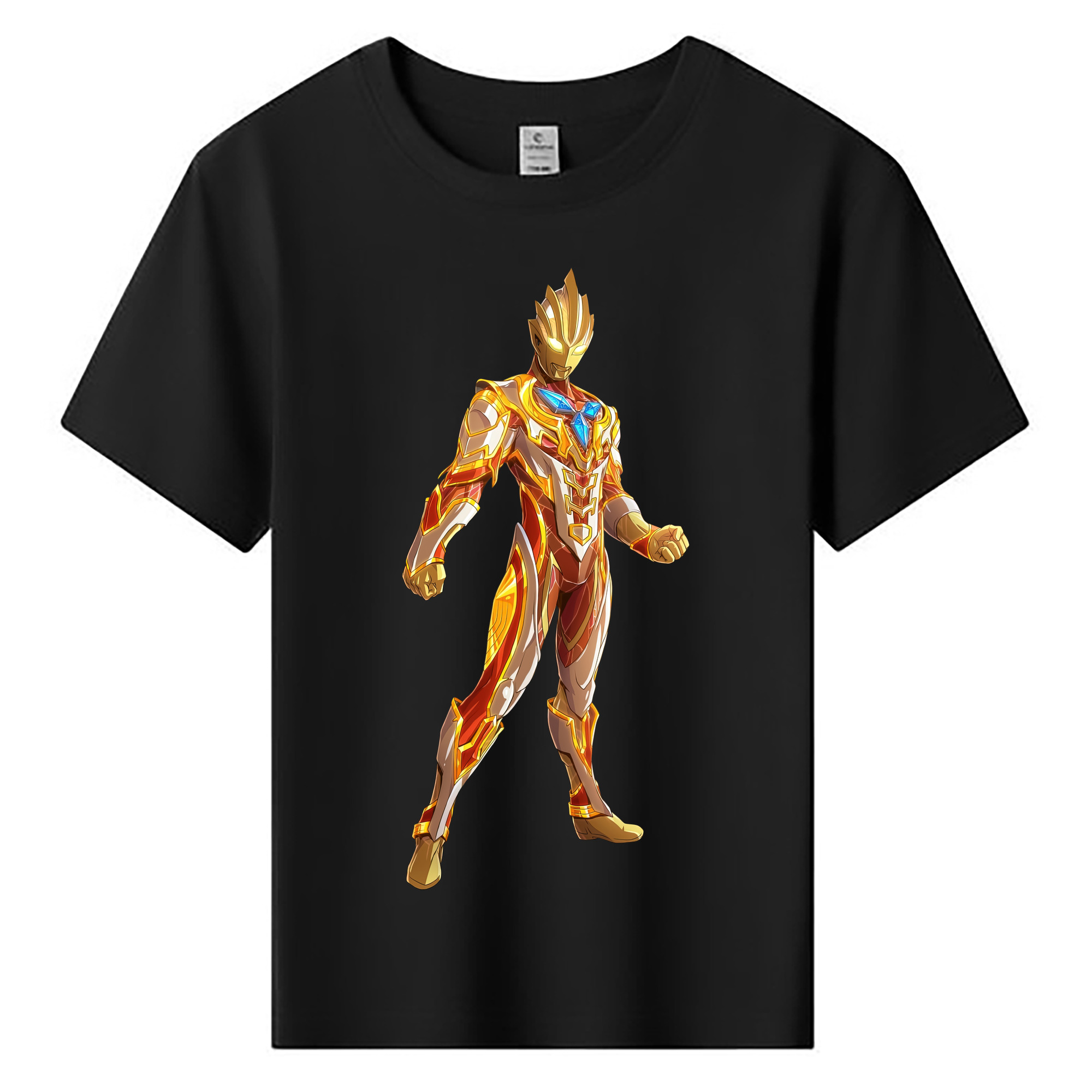 （画像用） ウルトラマン Ultraman 綿100％キッズTシャツ（フロントプリント）