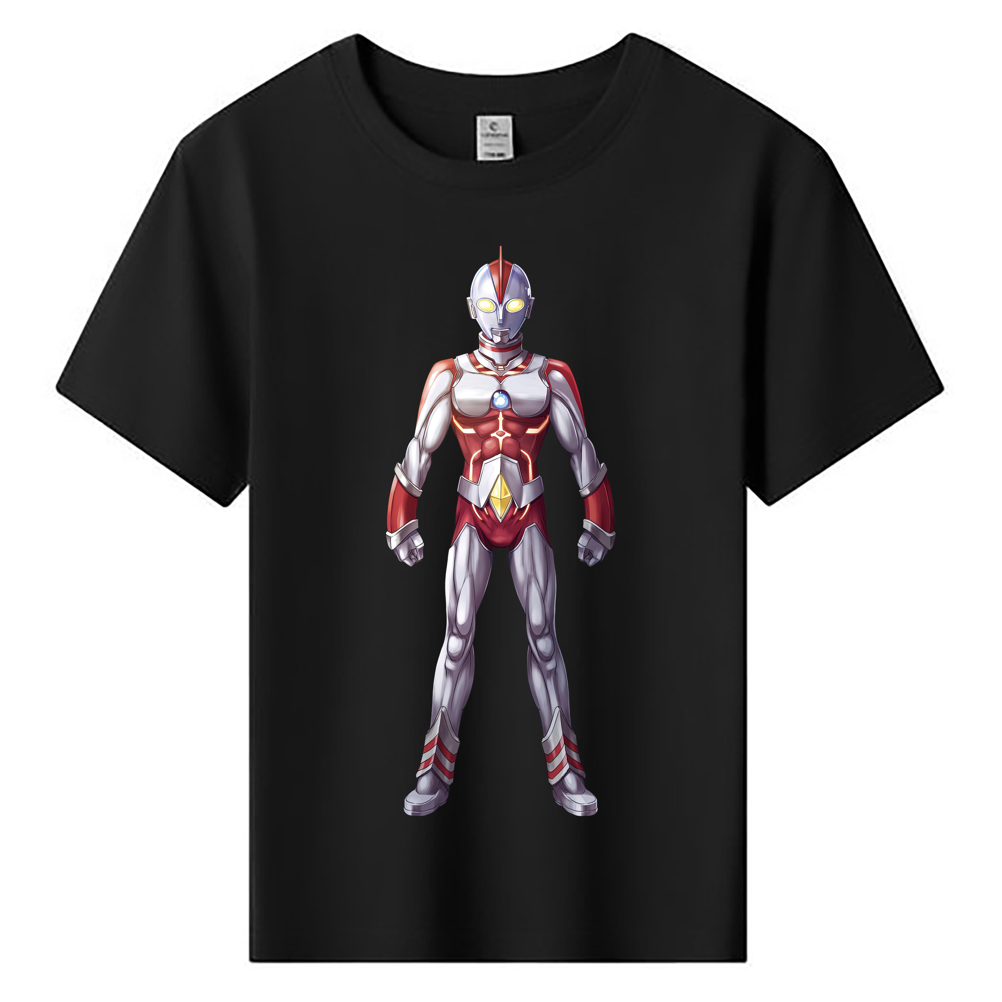 （画像用） ウルトラマン Ultraman 綿100％キッズTシャツ（フロントプリント）