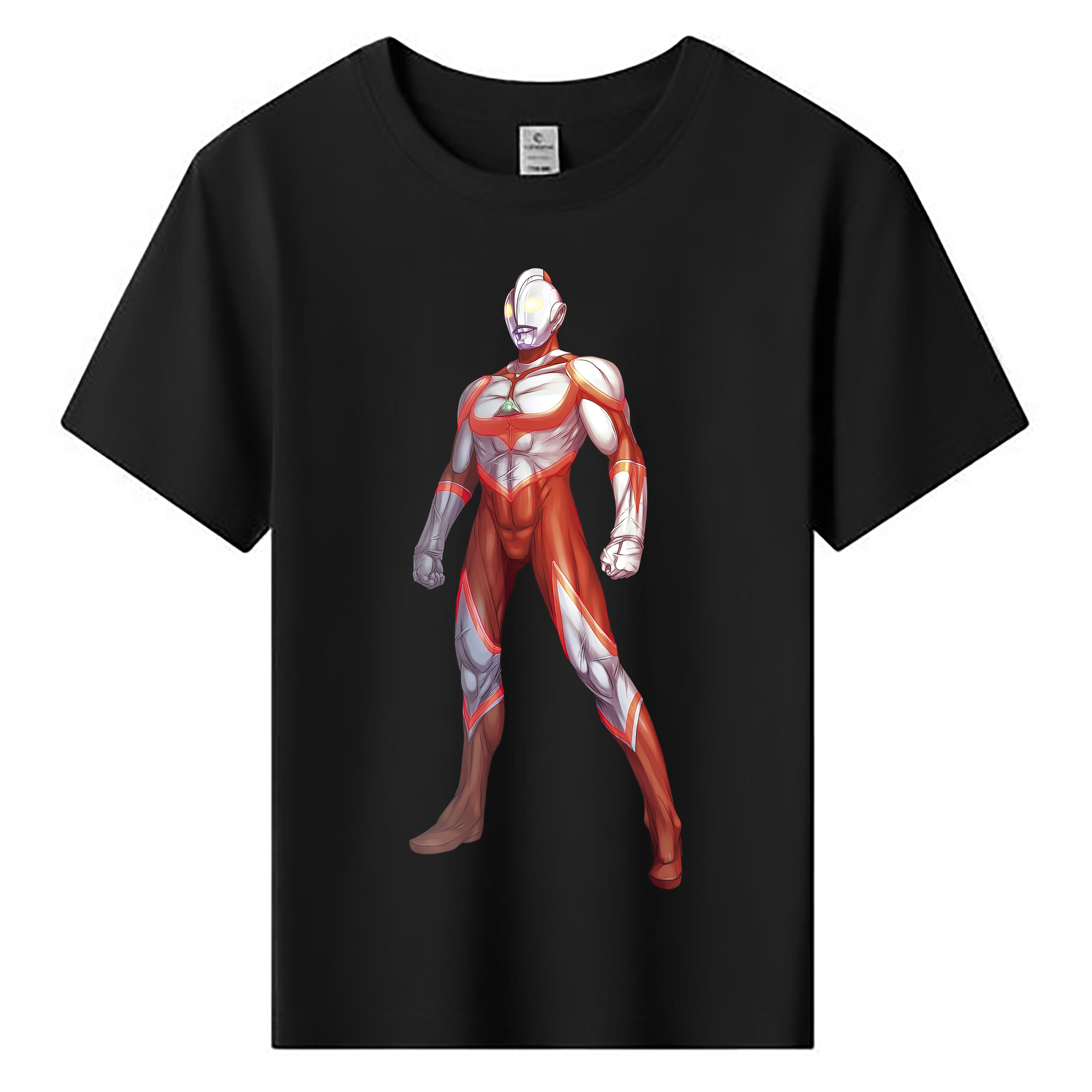 （画像用） ウルトラマン Ultraman 綿100％キッズTシャツ（フロントプリント）