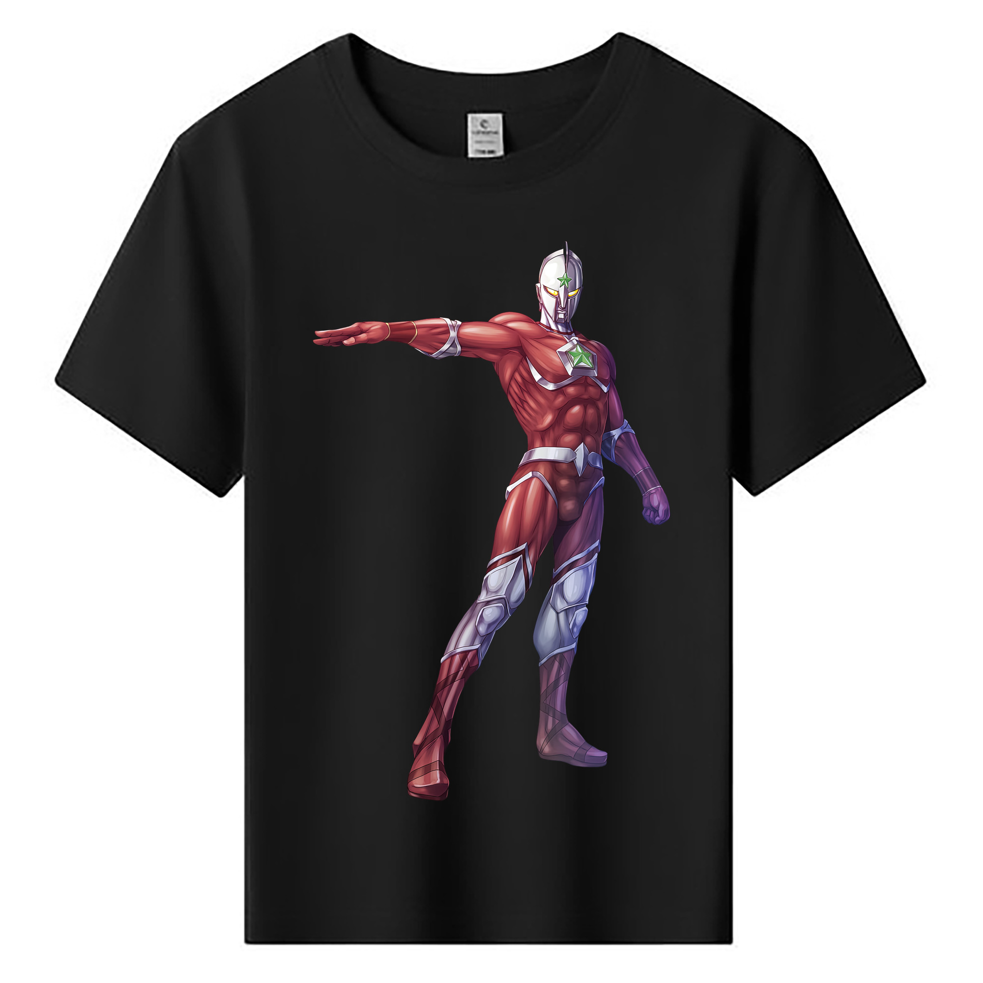 （画像用） ウルトラマン Ultraman 綿100％キッズTシャツ（フロントプリント）
