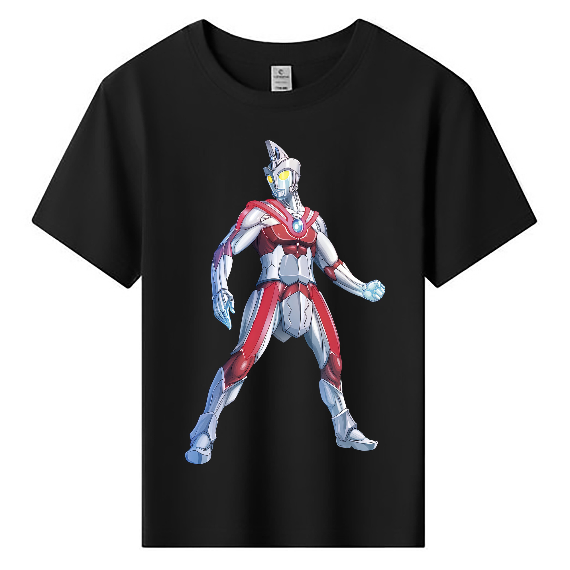 （画像用） ウルトラマン Ultraman 綿100％キッズTシャツ（フロントプリント）