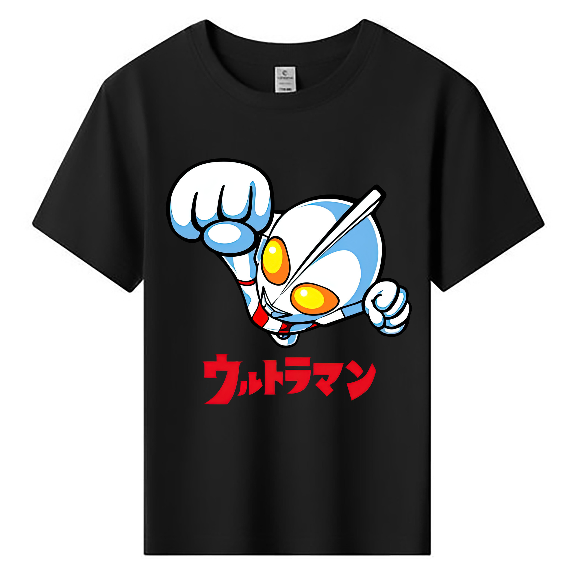 （画像用） ウルトラマン Ultraman 綿100％キッズTシャツ（フロントプリント）