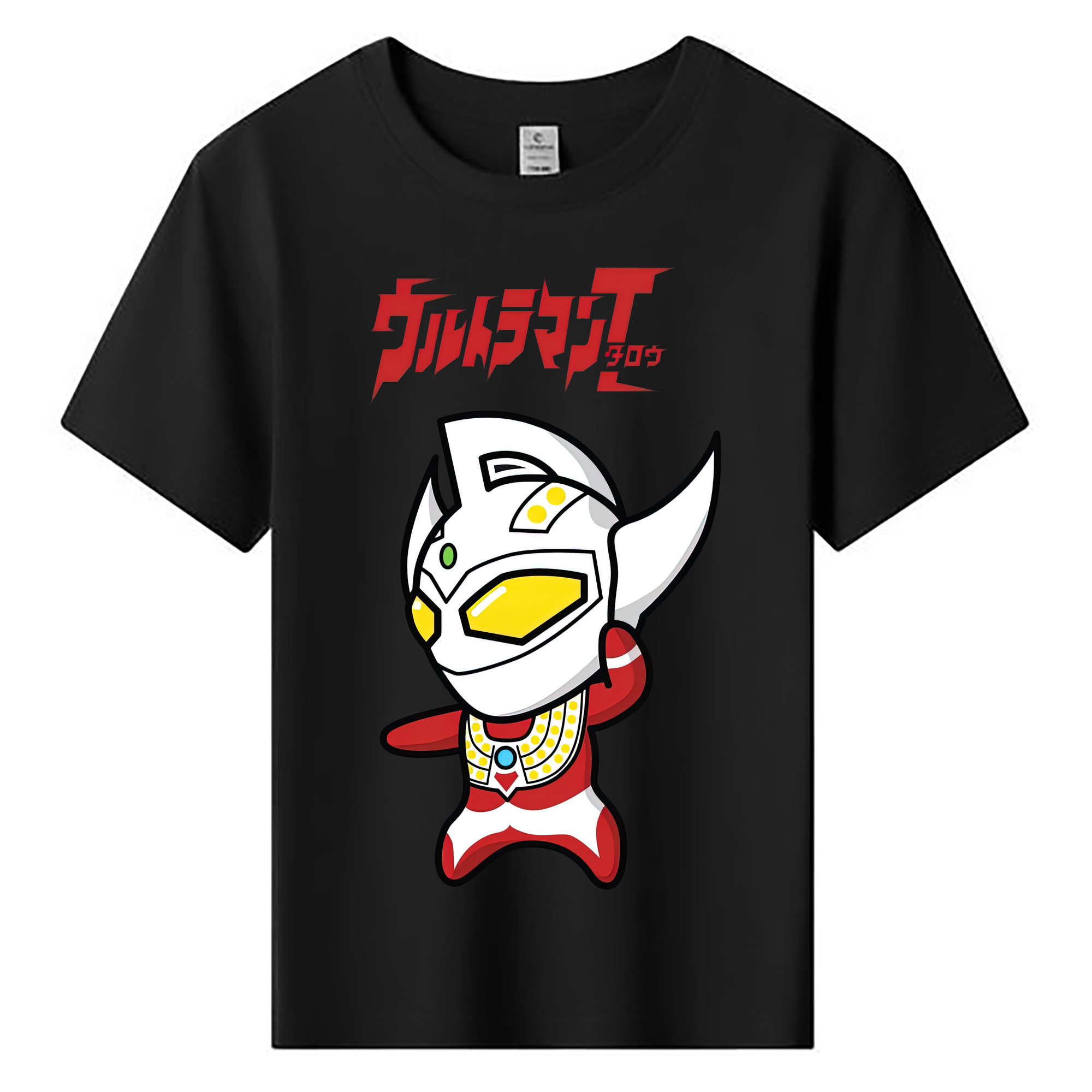 （画像用） ウルトラマン Ultraman 綿100％キッズTシャツ（フロントプリント）