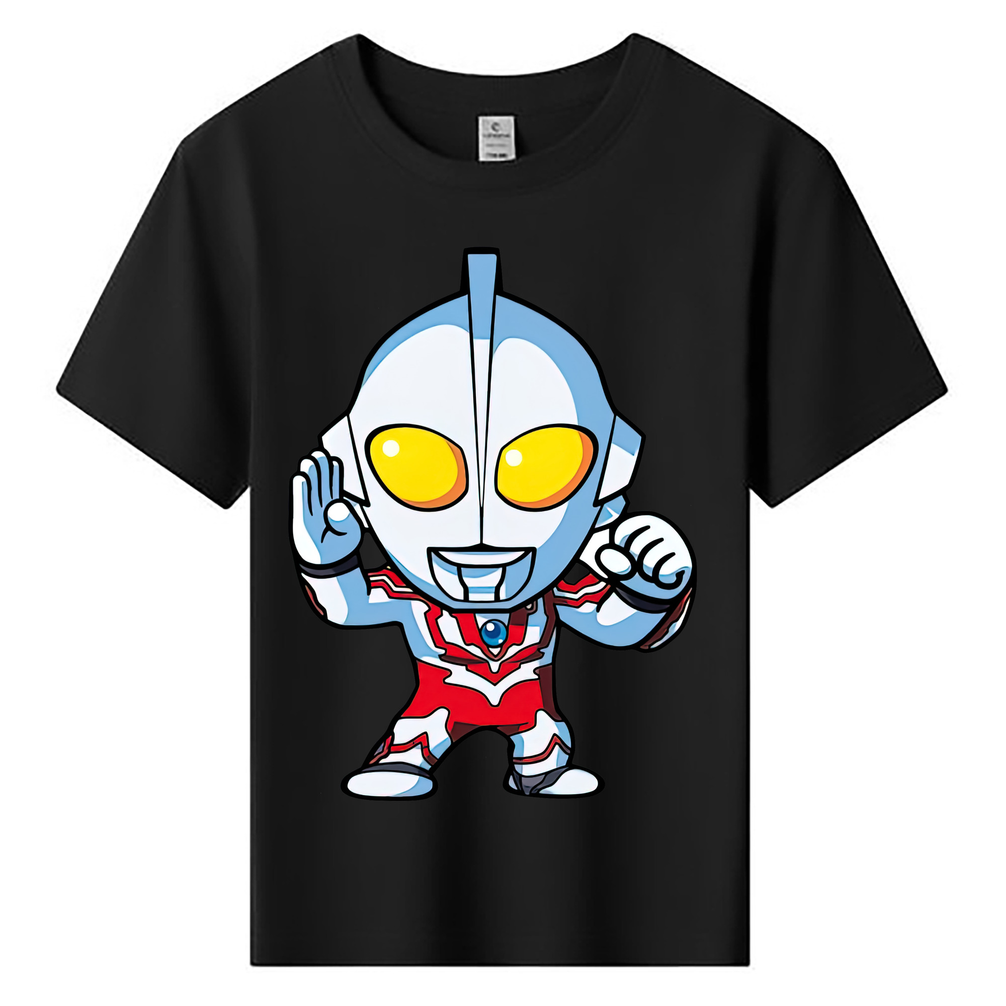 （画像用） ウルトラマン Ultraman 綿100％キッズTシャツ（フロントプリント）