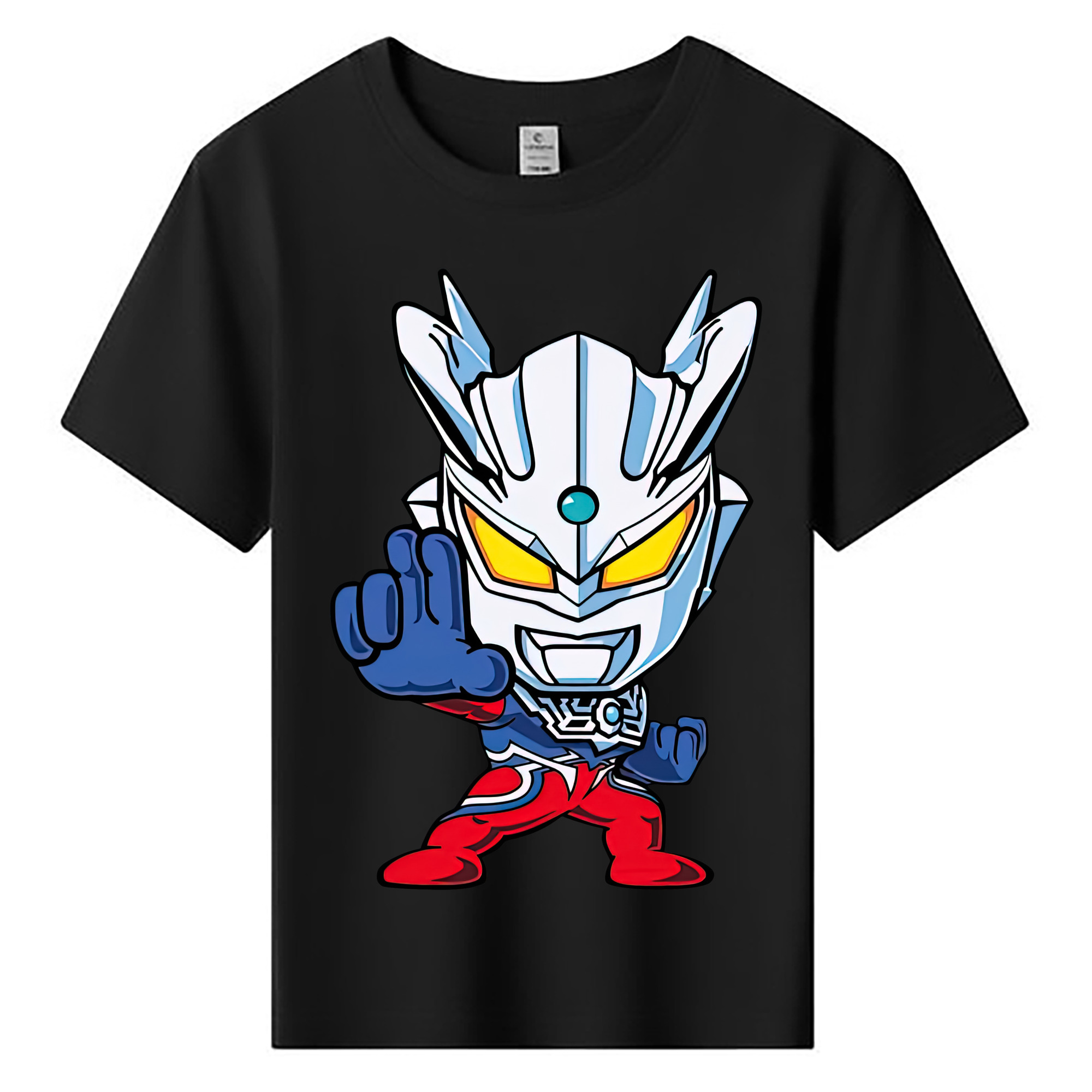 （画像用） ウルトラマン Ultraman 綿100％キッズTシャツ（フロントプリント）