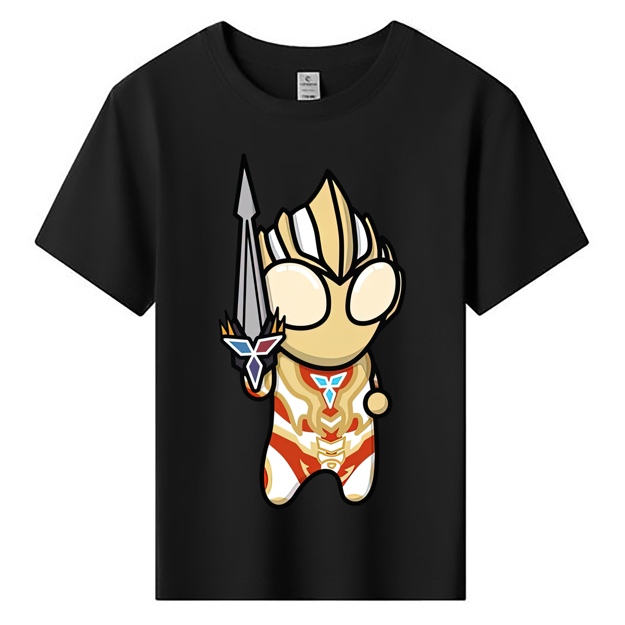 （画像用） ウルトラマン Ultraman 綿100％キッズTシャツ（フロントプリント）