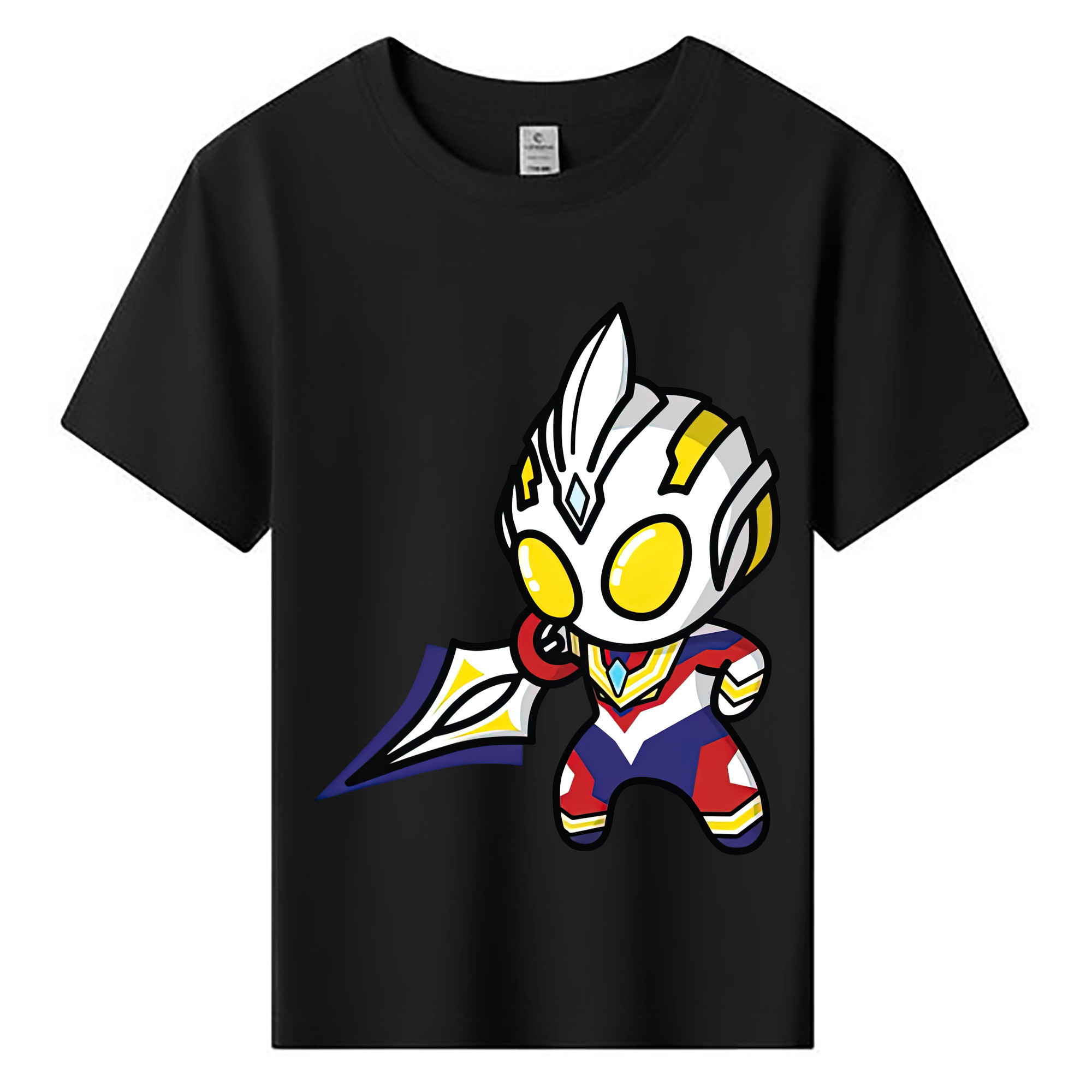 （画像用） ウルトラマン Ultraman 綿100％キッズTシャツ（フロントプリント）