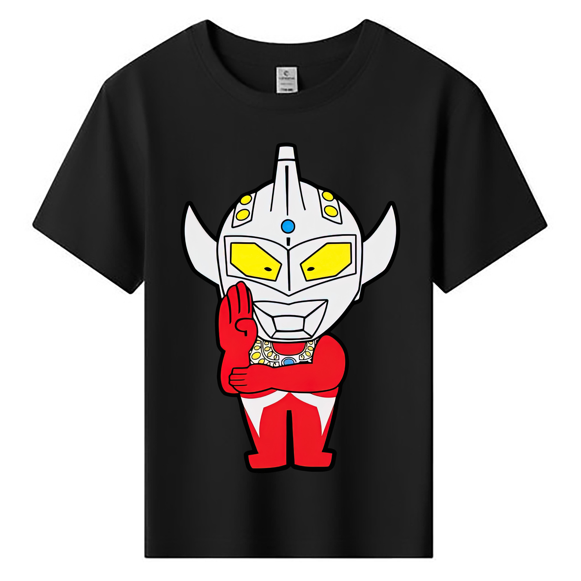 （画像用） ウルトラマン Ultraman 綿100％キッズTシャツ（フロントプリント）