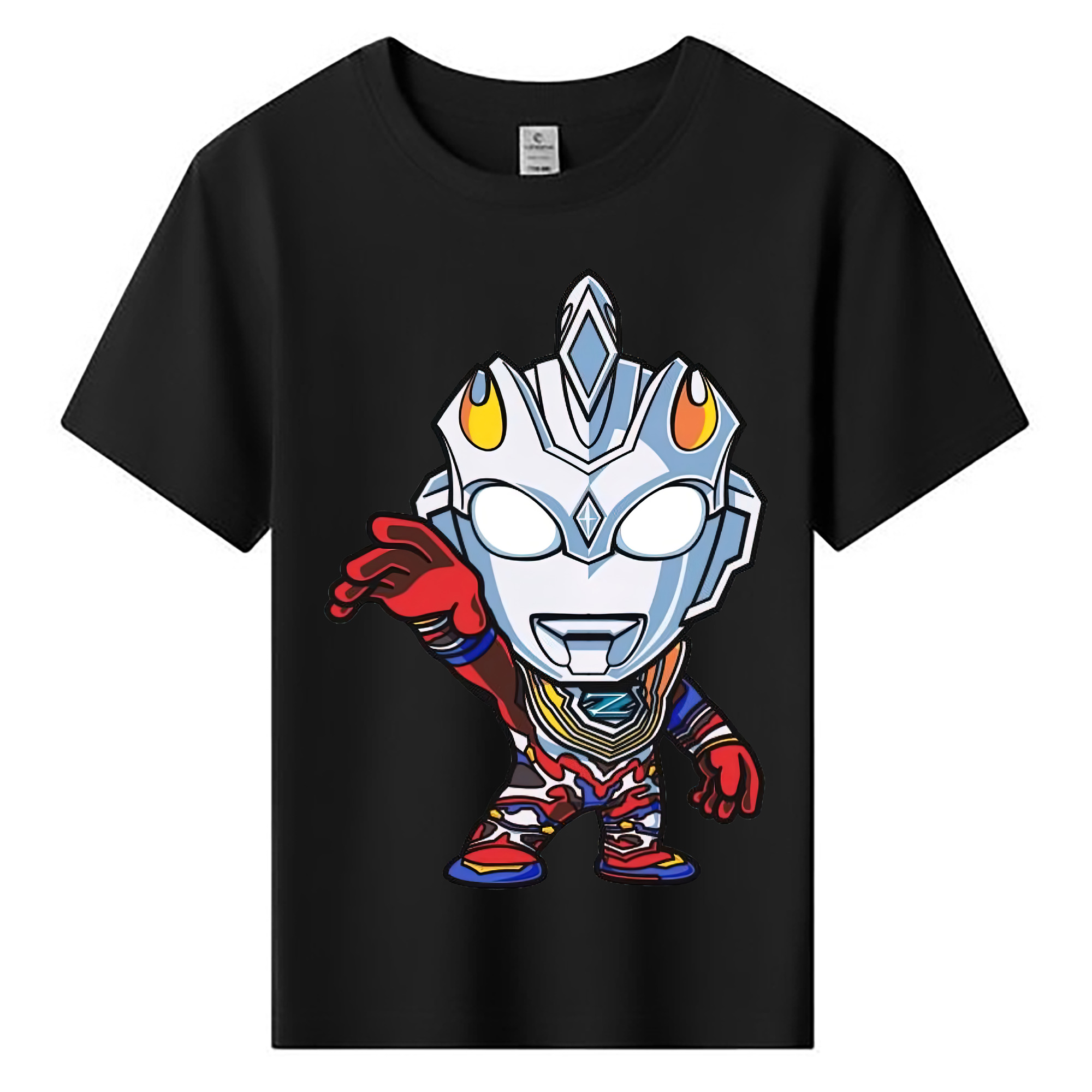 （画像用） ウルトラマン Ultraman 綿100％キッズTシャツ（フロントプリント）