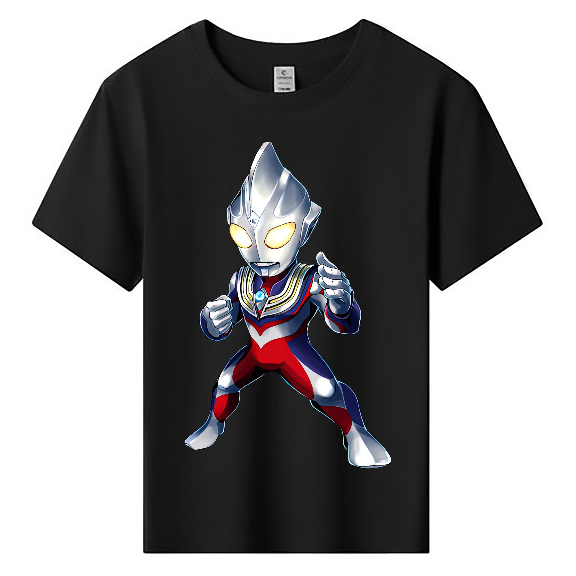 （画像用） ウルトラマン Ultraman 綿100％キッズTシャツ（フロントプリント）