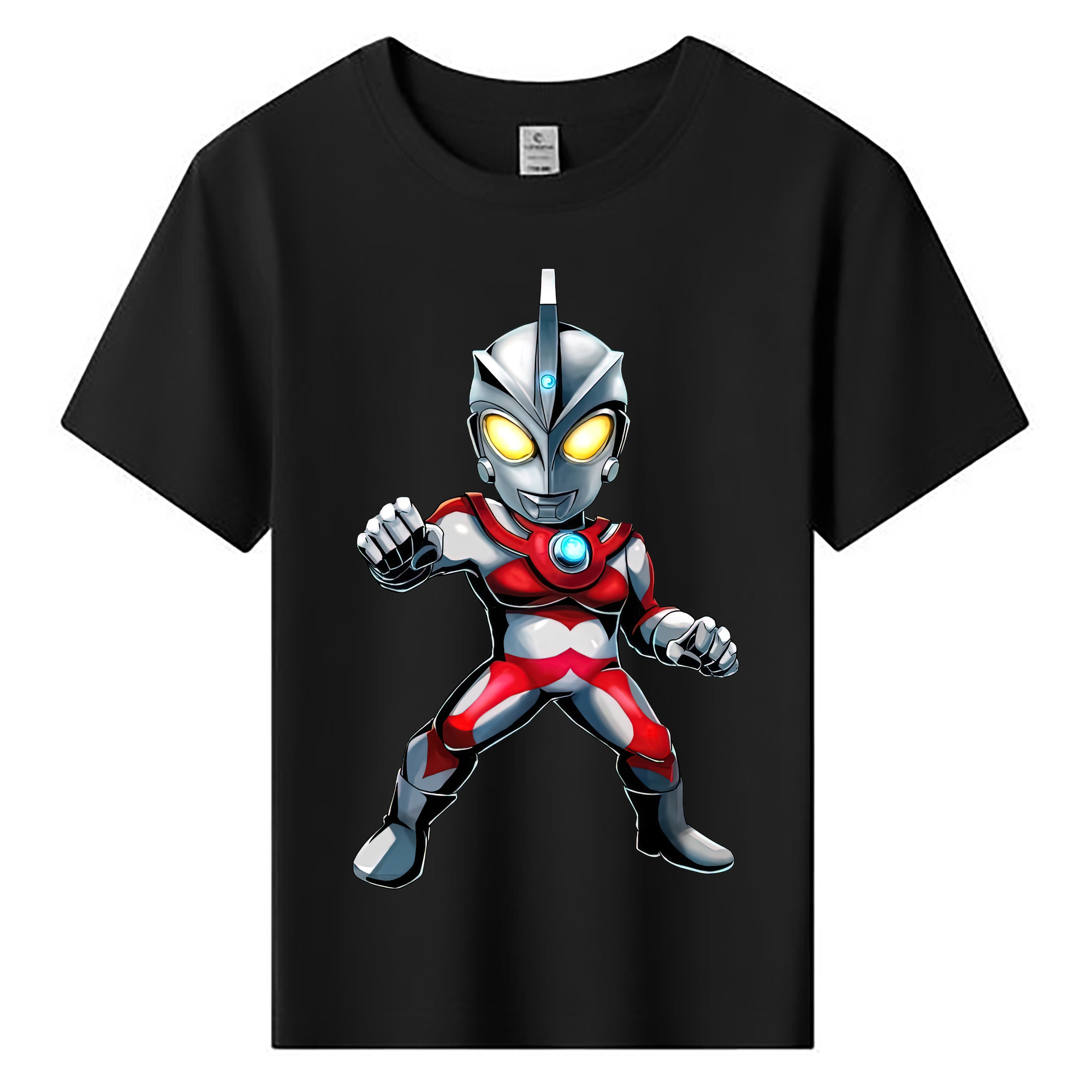 （画像用） ウルトラマン Ultraman 綿100％キッズTシャツ（フロントプリント）