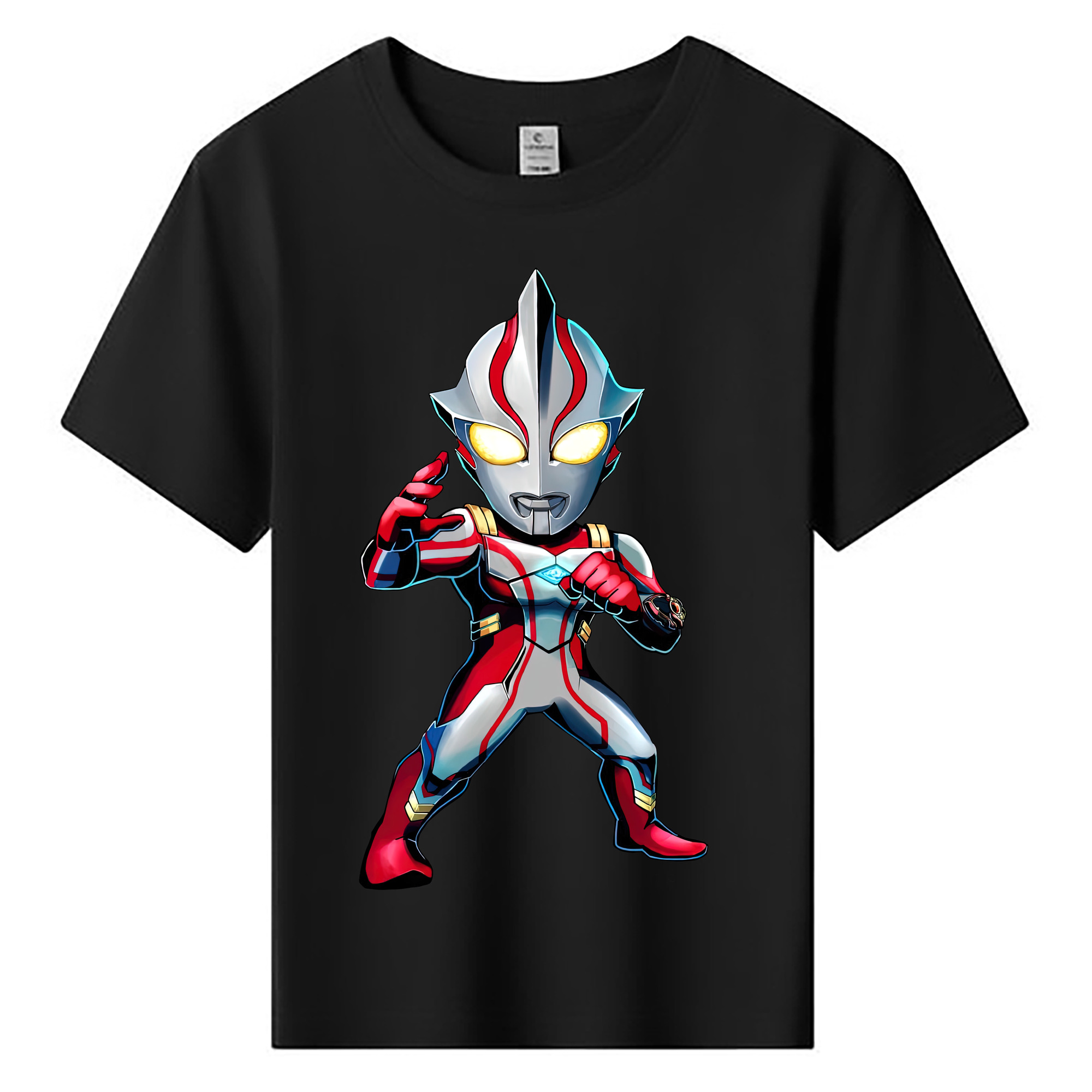 （画像用） ウルトラマン Ultraman 綿100％キッズTシャツ（フロントプリント）