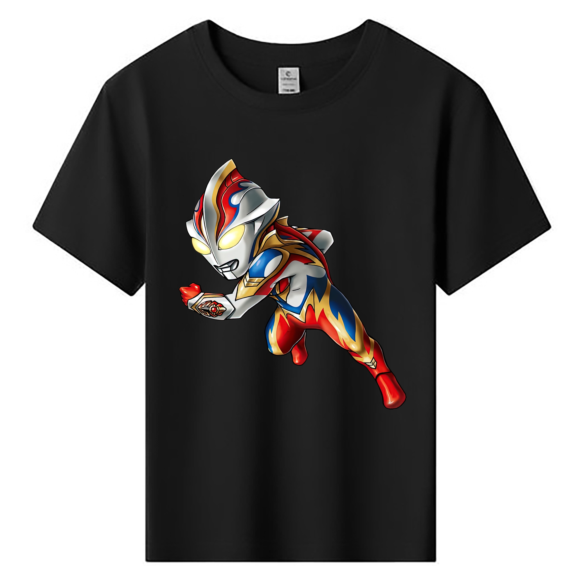 （画像用） ウルトラマン Ultraman 綿100％キッズTシャツ（フロントプリント）