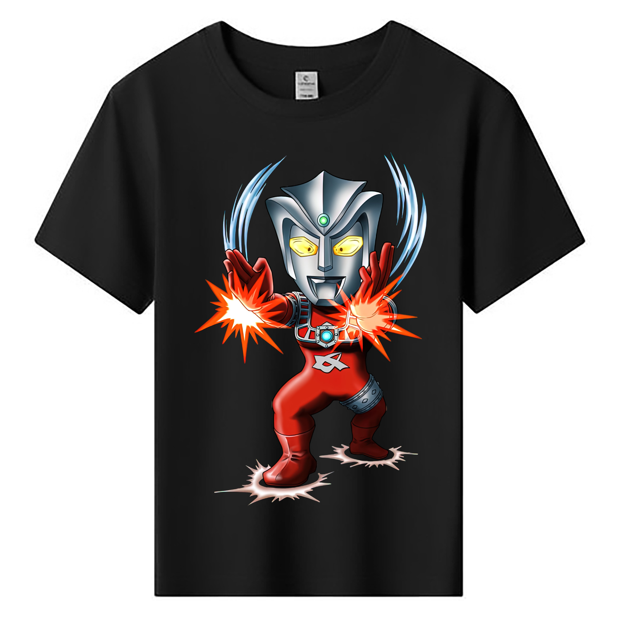 （画像用） ウルトラマン Ultraman 綿100％キッズTシャツ（フロントプリント）