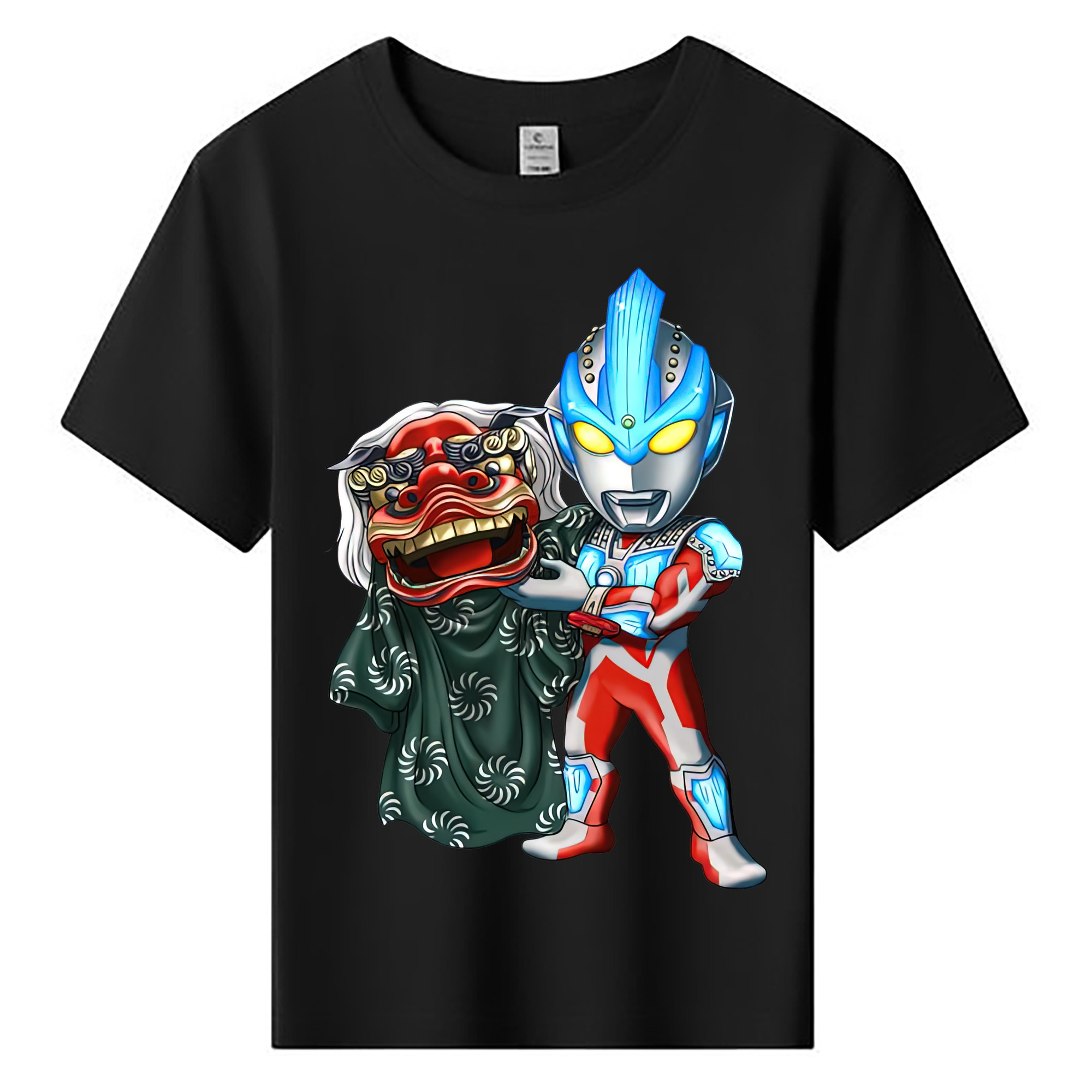 （画像用） ウルトラマン Ultraman 綿100％キッズTシャツ（フロントプリント）