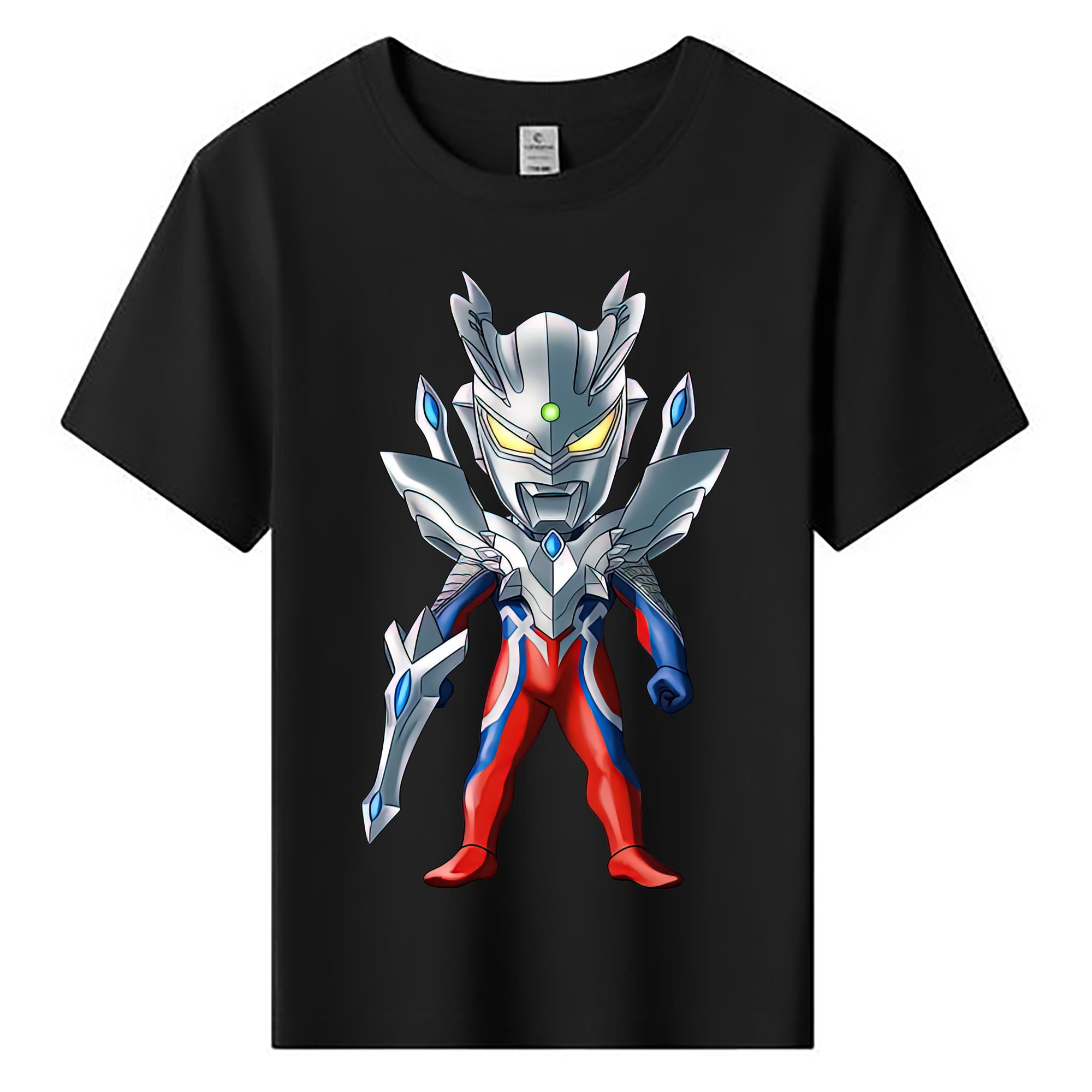 （画像用） ウルトラマン Ultraman 綿100％キッズTシャツ（フロントプリント）