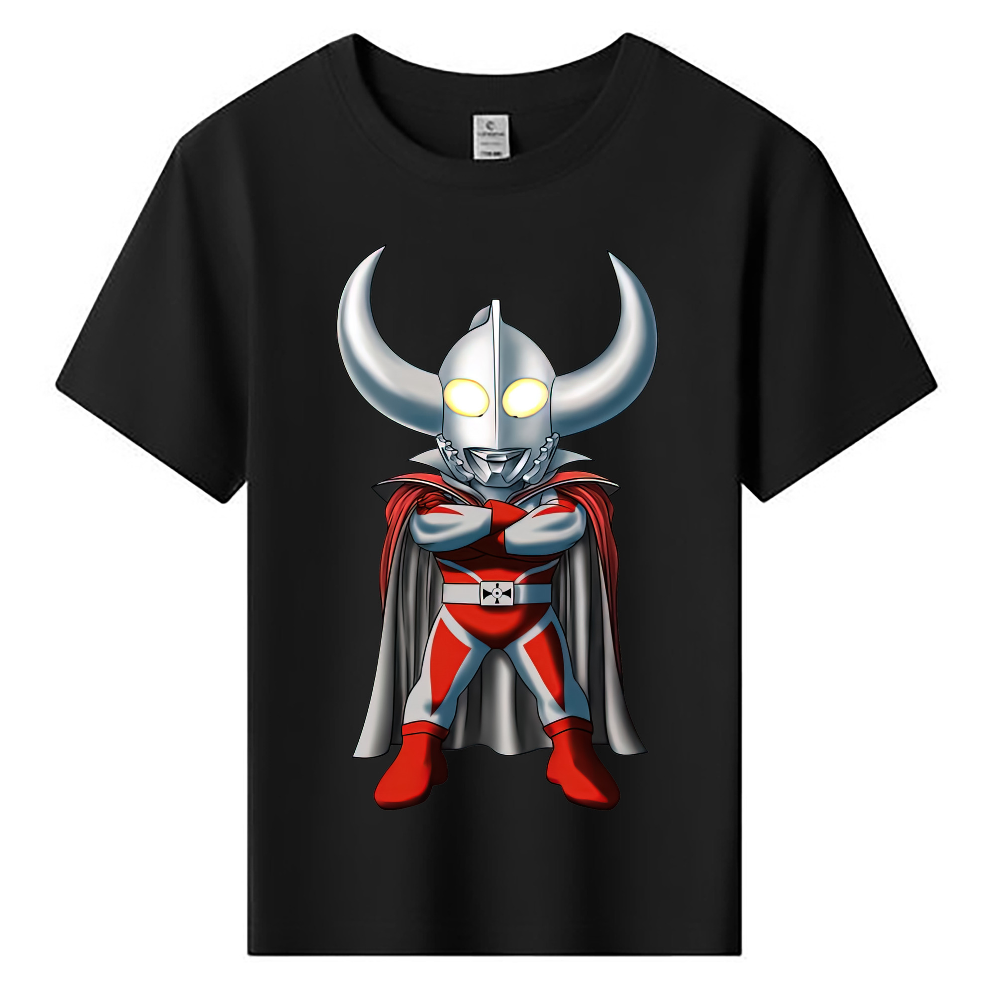 （画像用） ウルトラマン Ultraman 綿100％キッズTシャツ（フロントプリント）