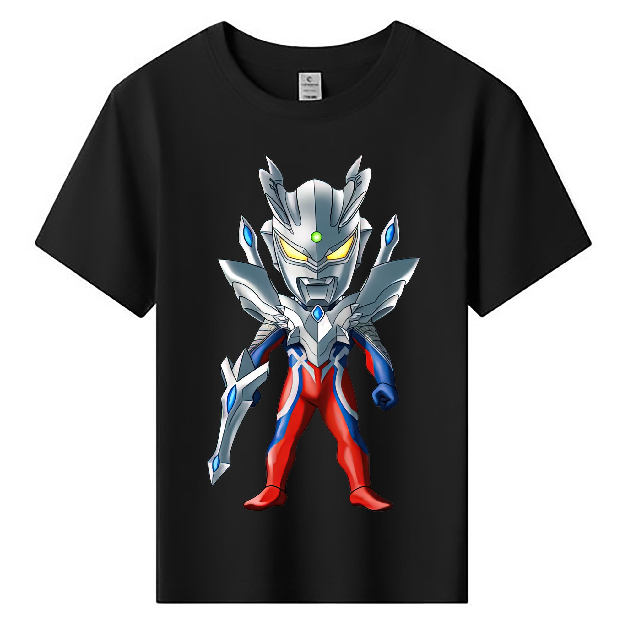 （画像用） ウルトラマン Ultraman 綿100％キッズTシャツ（フロントプリント）