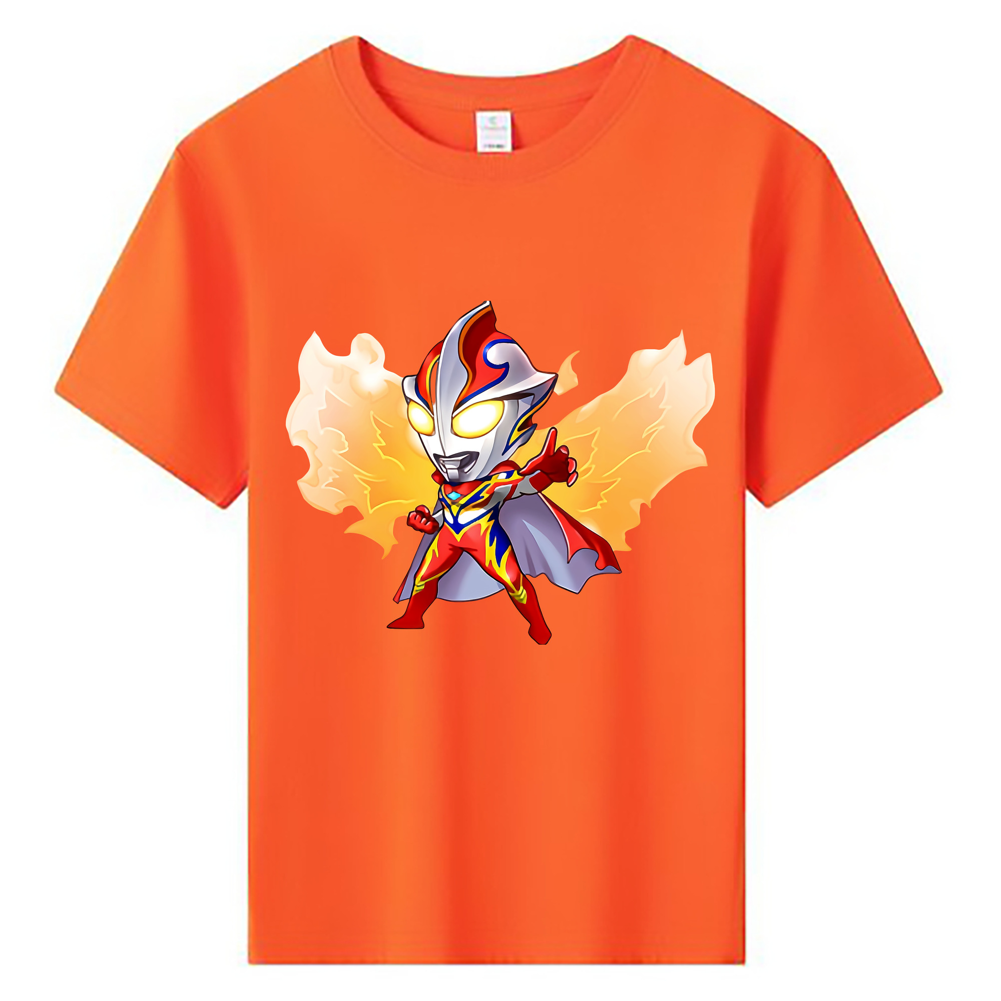 （画像用） ウルトラマン Ultraman 綿100％キッズTシャツ（フロントプリント）