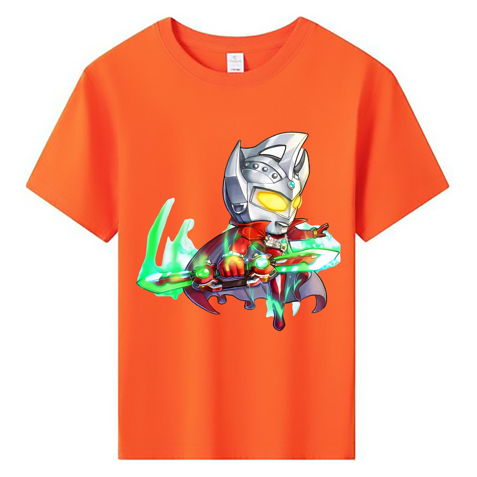 （画像用） ウルトラマン Ultraman 綿100％キッズTシャツ（フロントプリント）