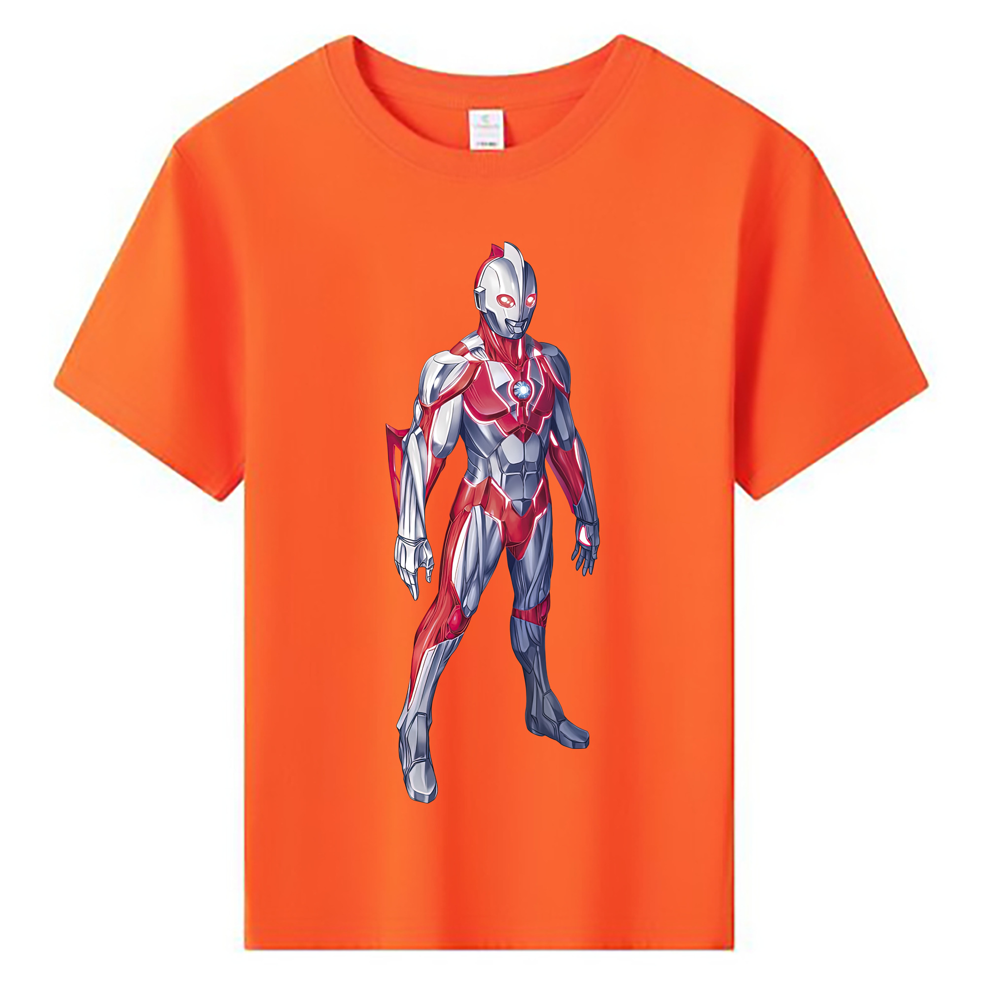 （画像用） ウルトラマン Ultraman 綿100％キッズTシャツ（フロントプリント）