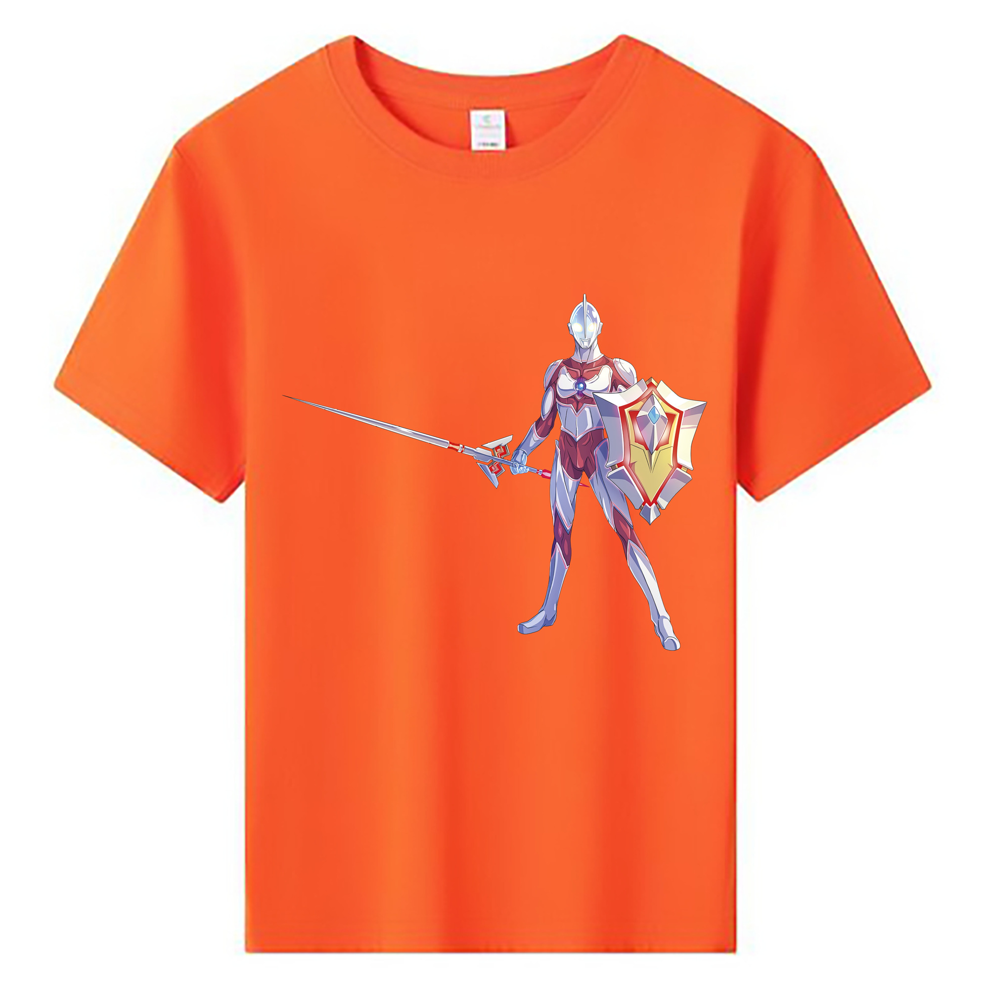 （画像用） ウルトラマン Ultraman 綿100％キッズTシャツ（フロントプリント）