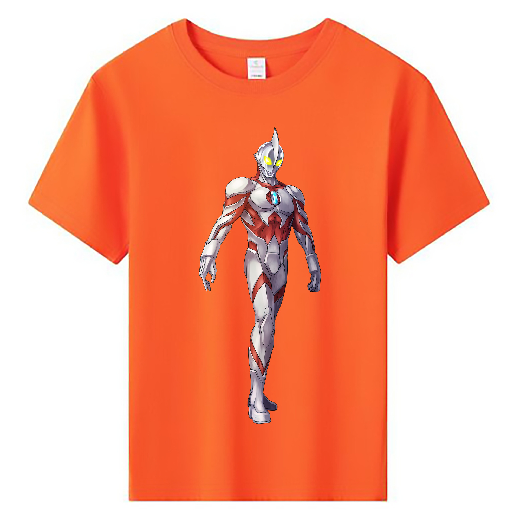 （画像用） ウルトラマン Ultraman 綿100％キッズTシャツ（フロントプリント）