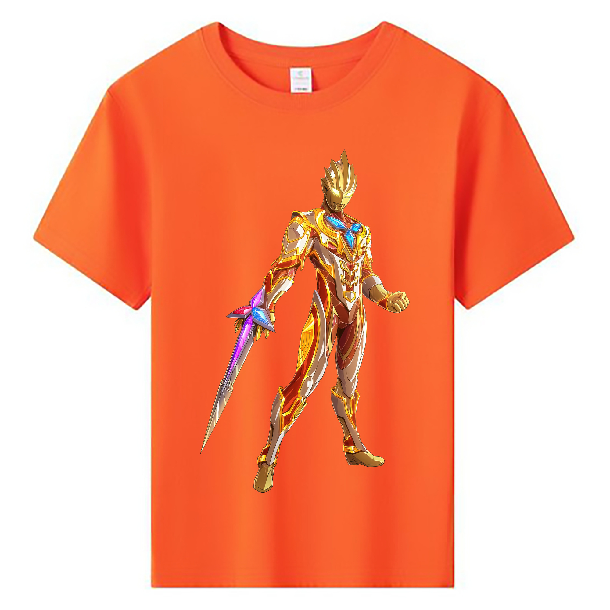 （画像用） ウルトラマン Ultraman 綿100％キッズTシャツ（フロントプリント）