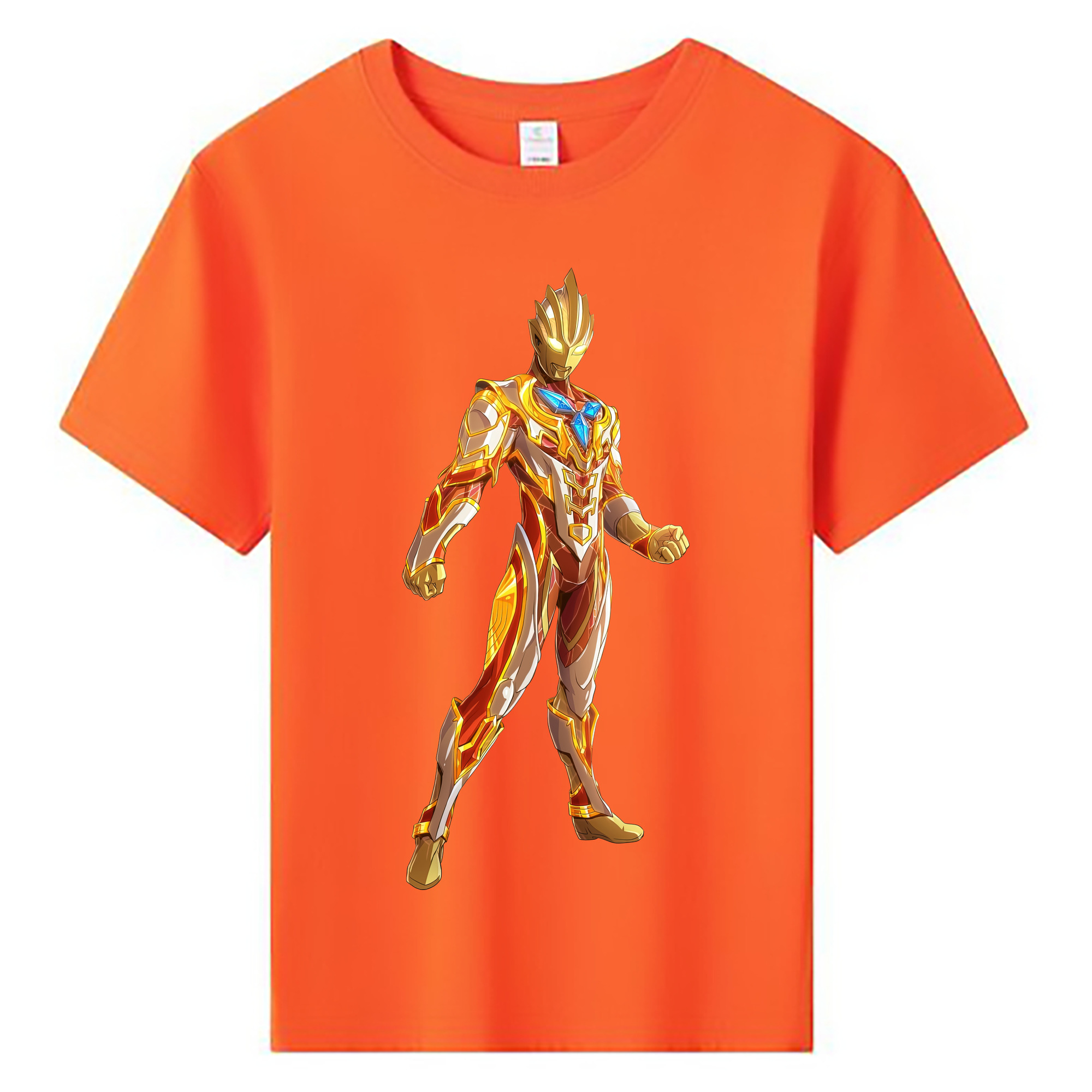 （画像用） ウルトラマン Ultraman 綿100％キッズTシャツ（フロントプリント）