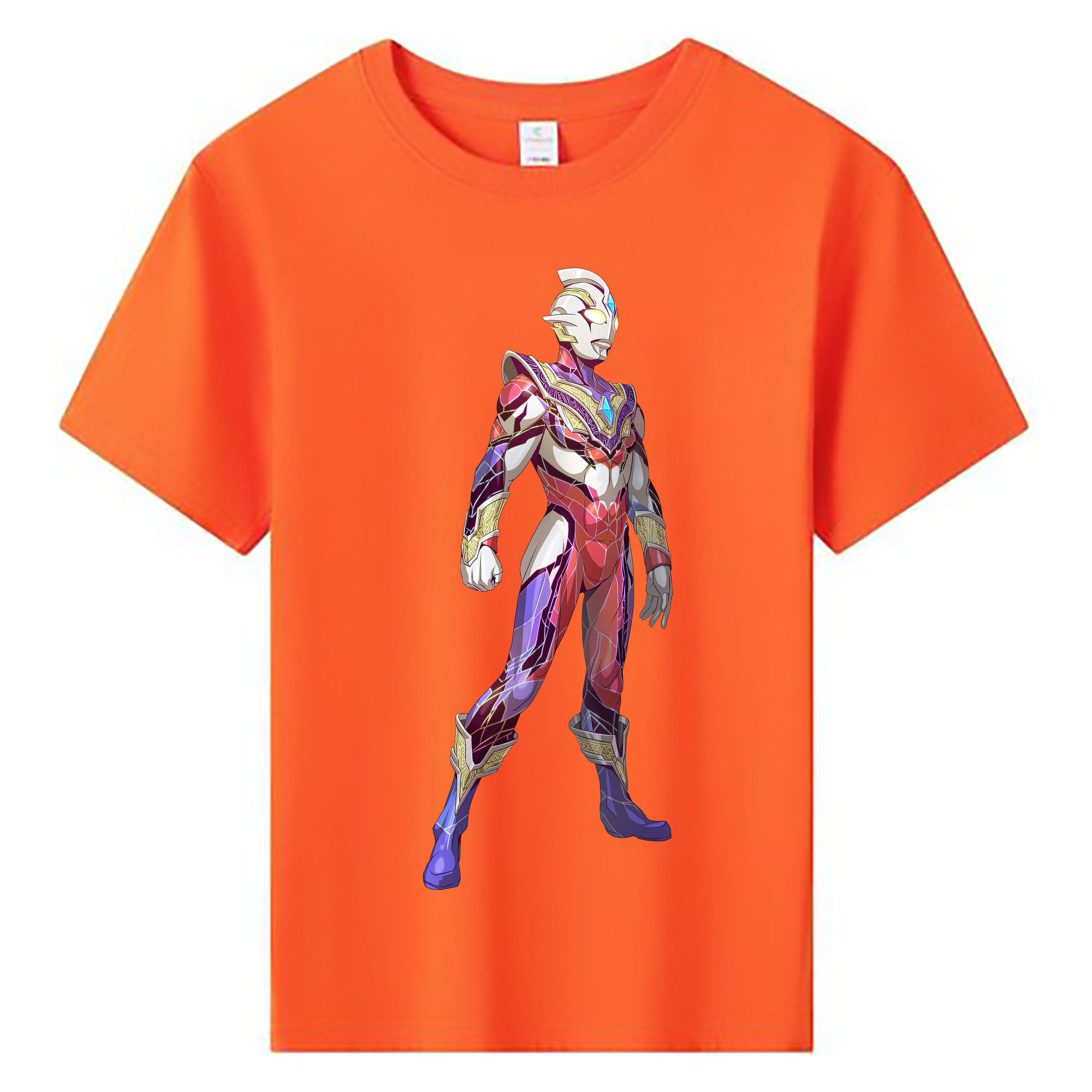 （画像用） ウルトラマン Ultraman 綿100％キッズTシャツ（フロントプリント）