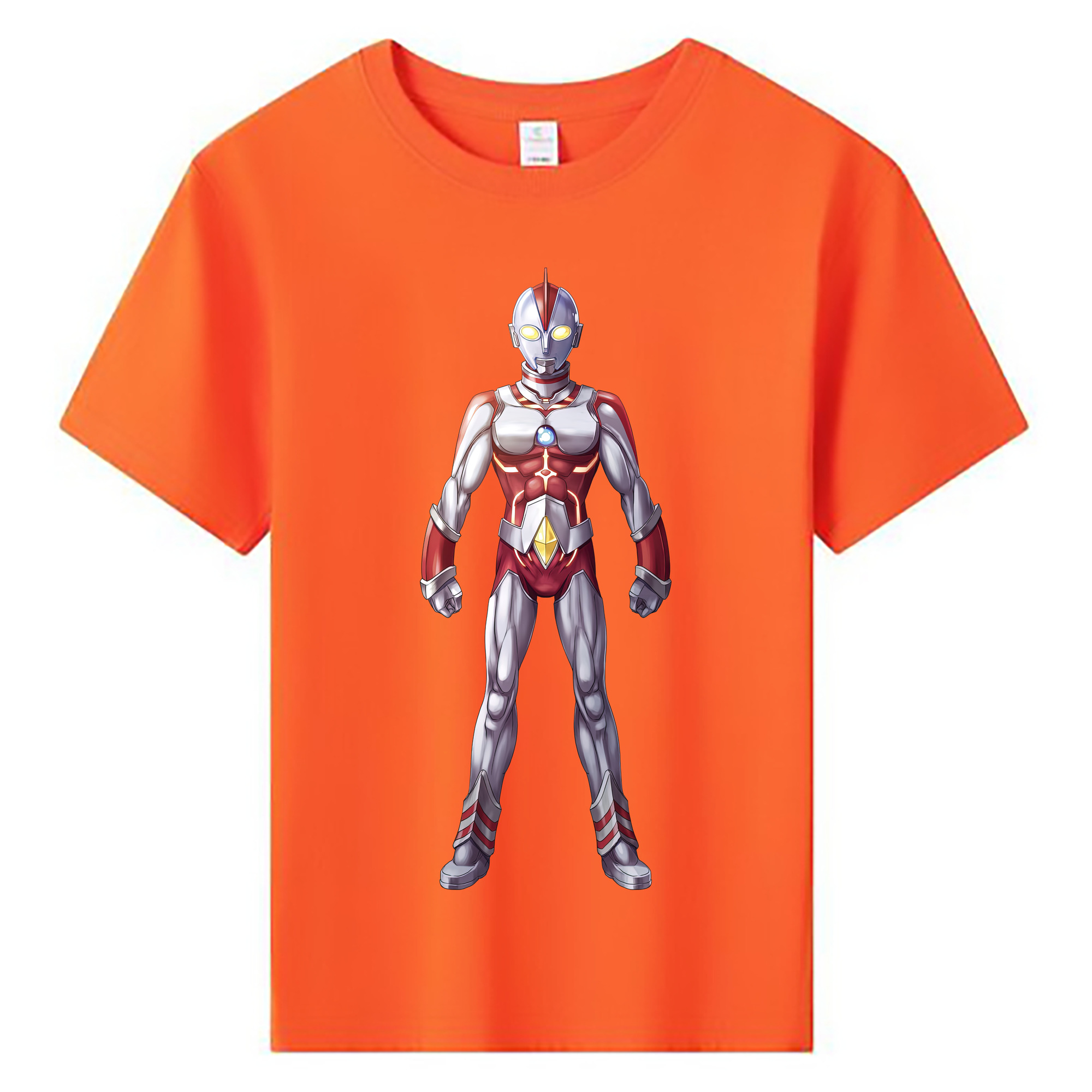 （画像用） ウルトラマン Ultraman 綿100％キッズTシャツ（フロントプリント）