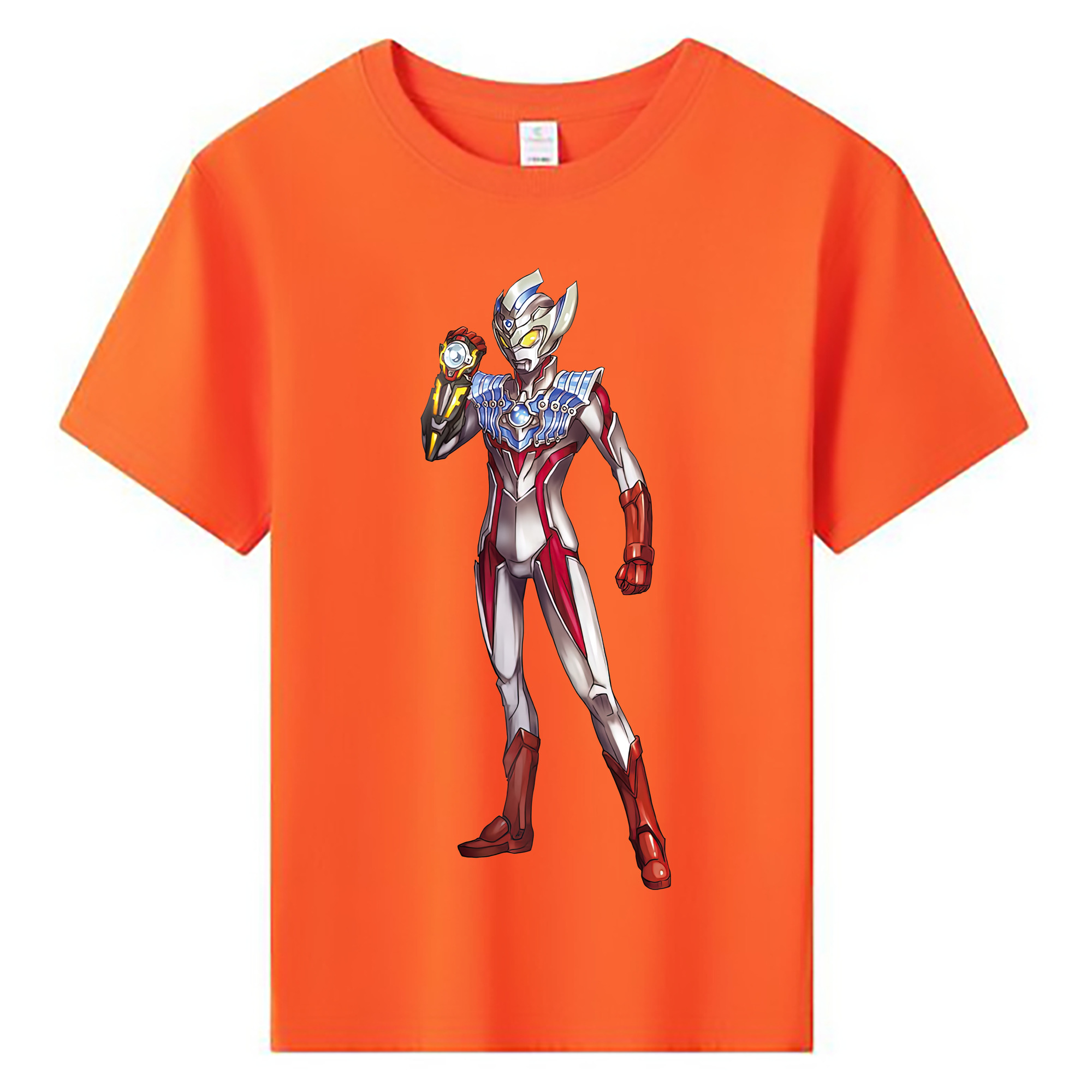 （画像用） ウルトラマン Ultraman 綿100％キッズTシャツ（フロントプリント）