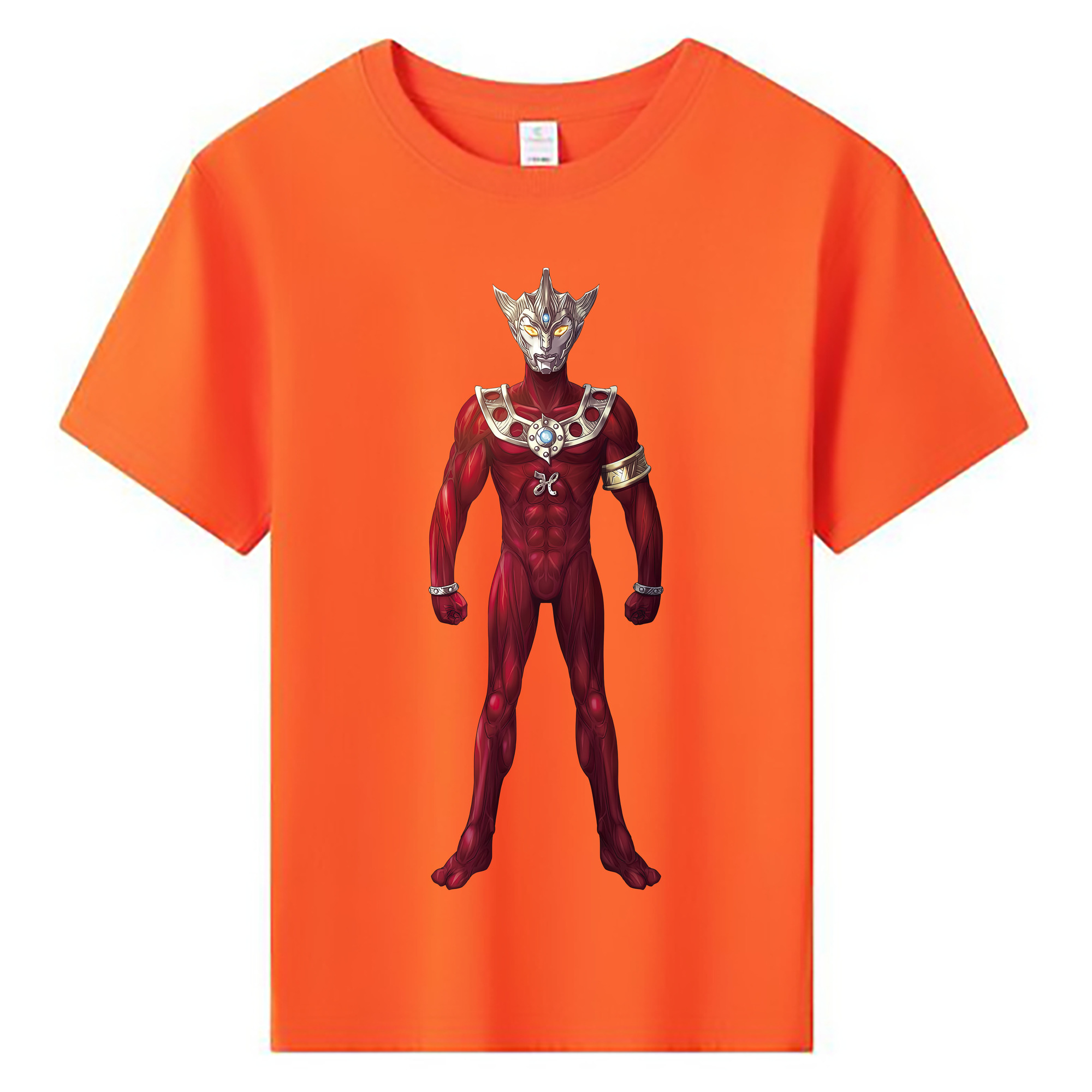 （画像用） ウルトラマン Ultraman 綿100％キッズTシャツ（フロントプリント）