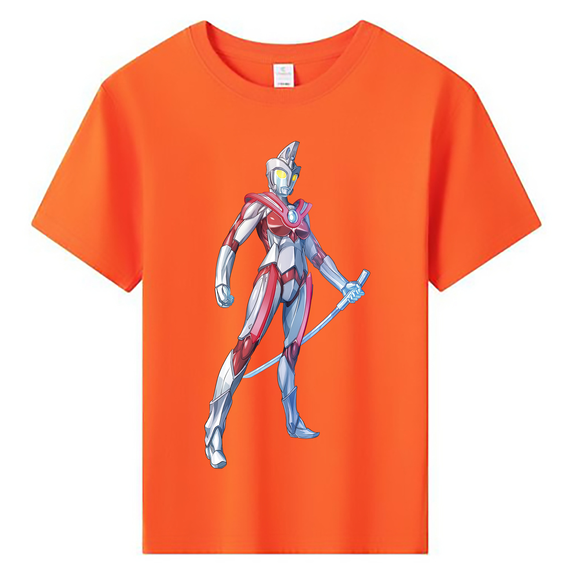 （画像用） ウルトラマン Ultraman 綿100％キッズTシャツ（フロントプリント）