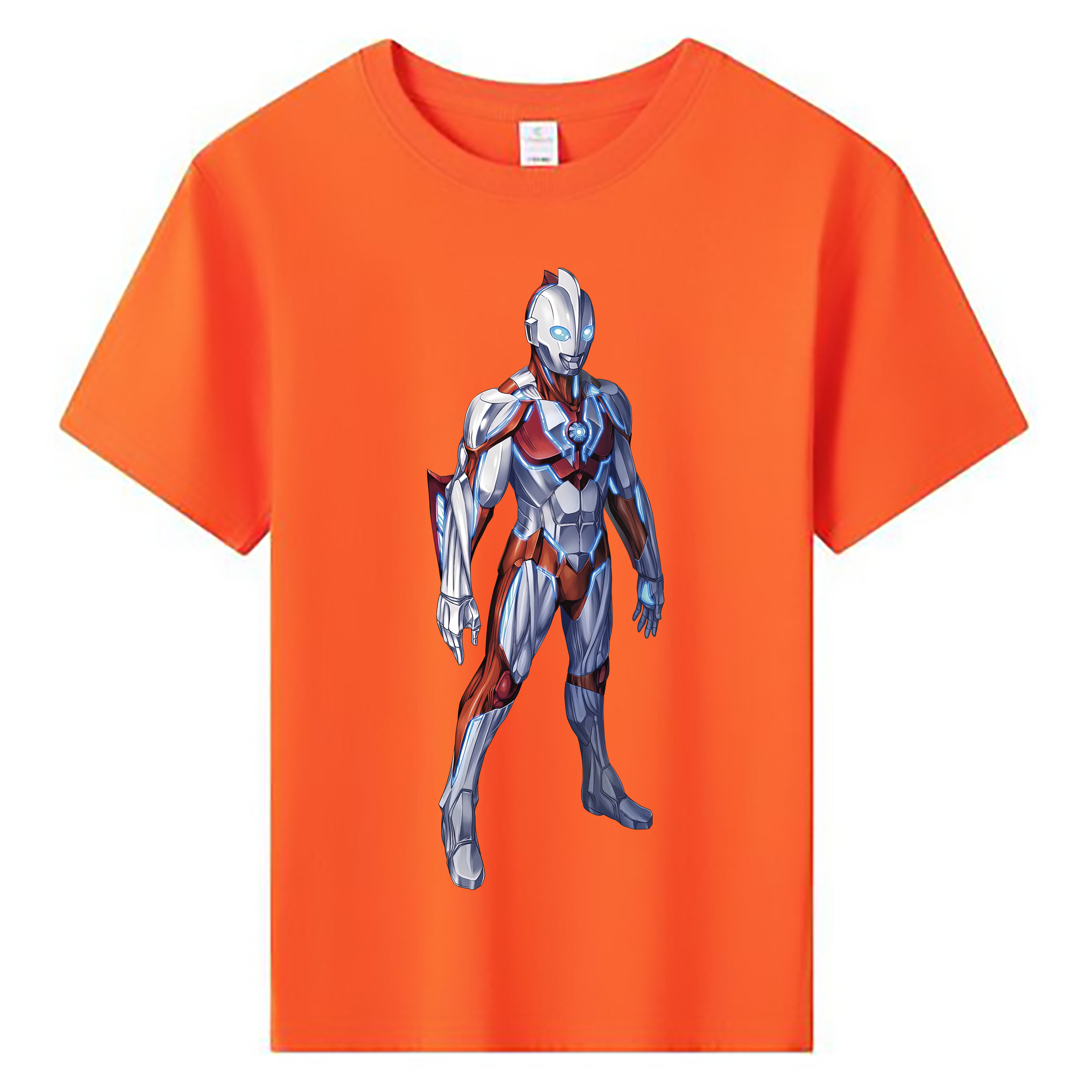 （画像用） ウルトラマン Ultraman 綿100％キッズTシャツ（フロントプリント）