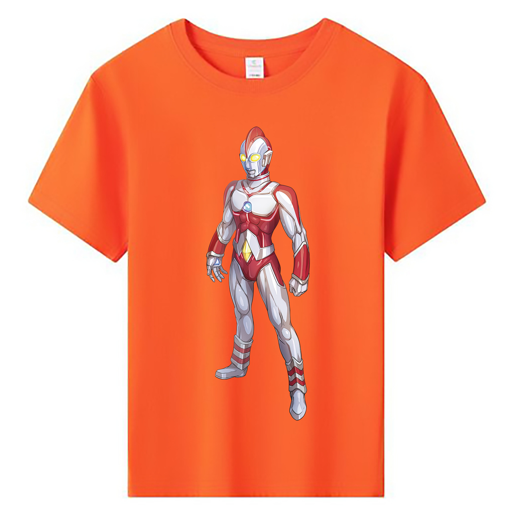 （画像用） ウルトラマン Ultraman 綿100％キッズTシャツ（フロントプリント）