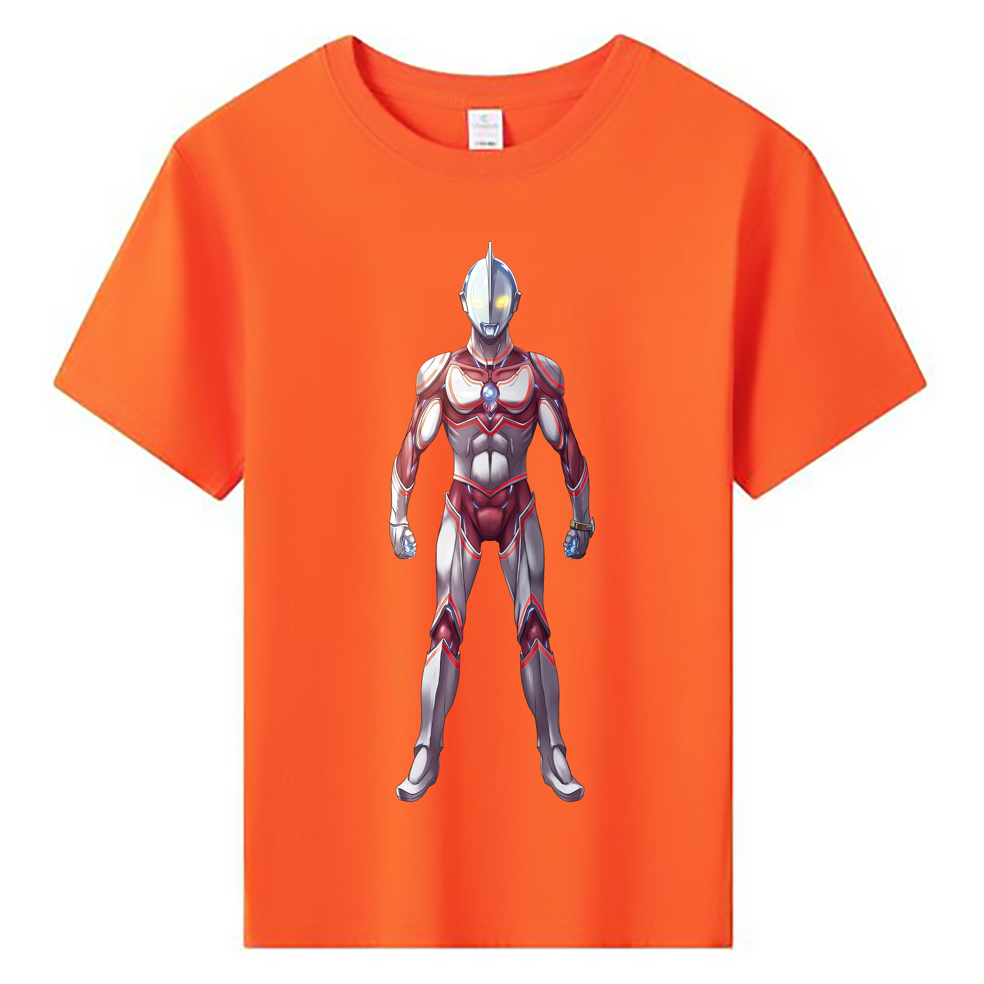 （画像用） ウルトラマン Ultraman 綿100％キッズTシャツ（フロントプリント）