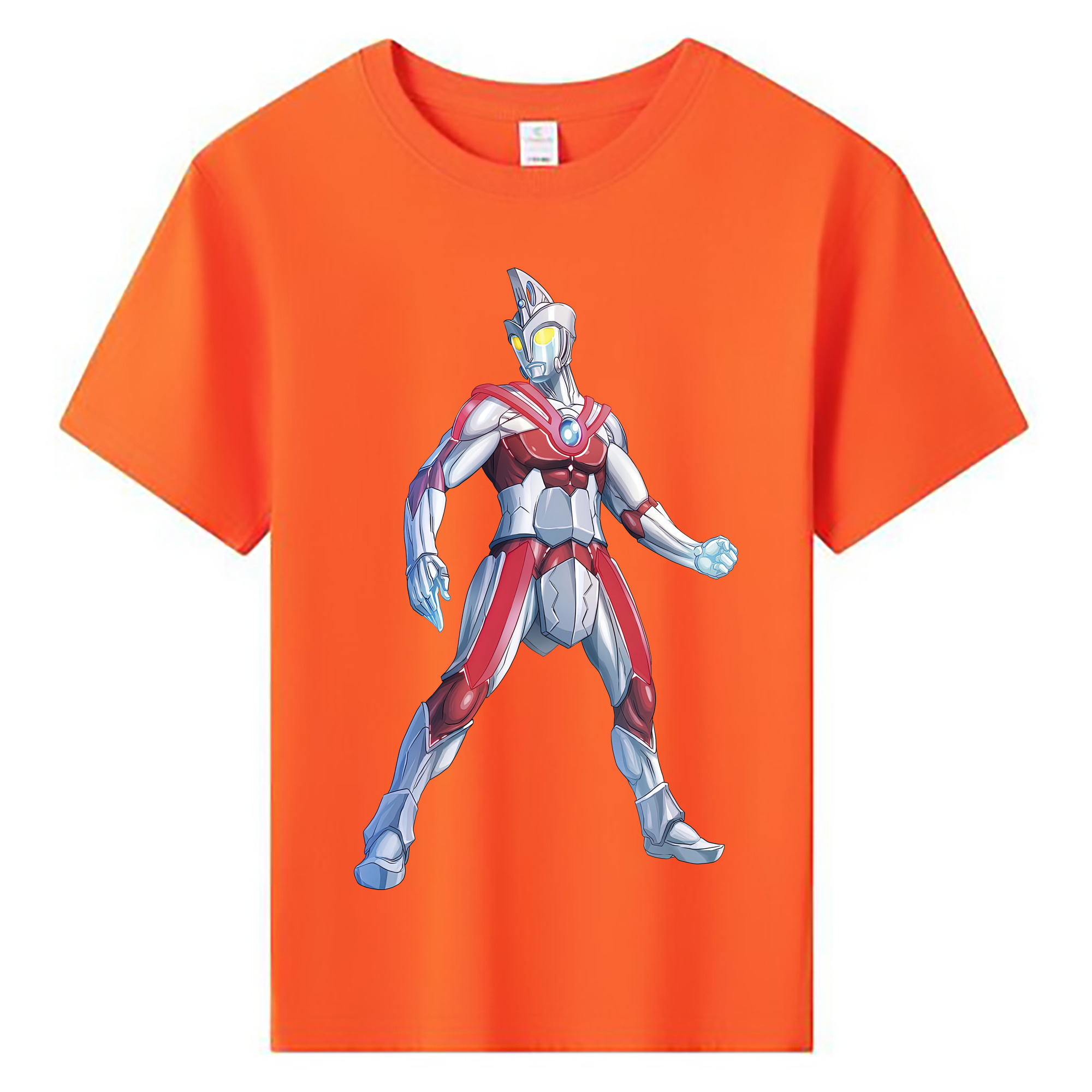 （画像用） ウルトラマン Ultraman 綿100％キッズTシャツ（フロントプリント）