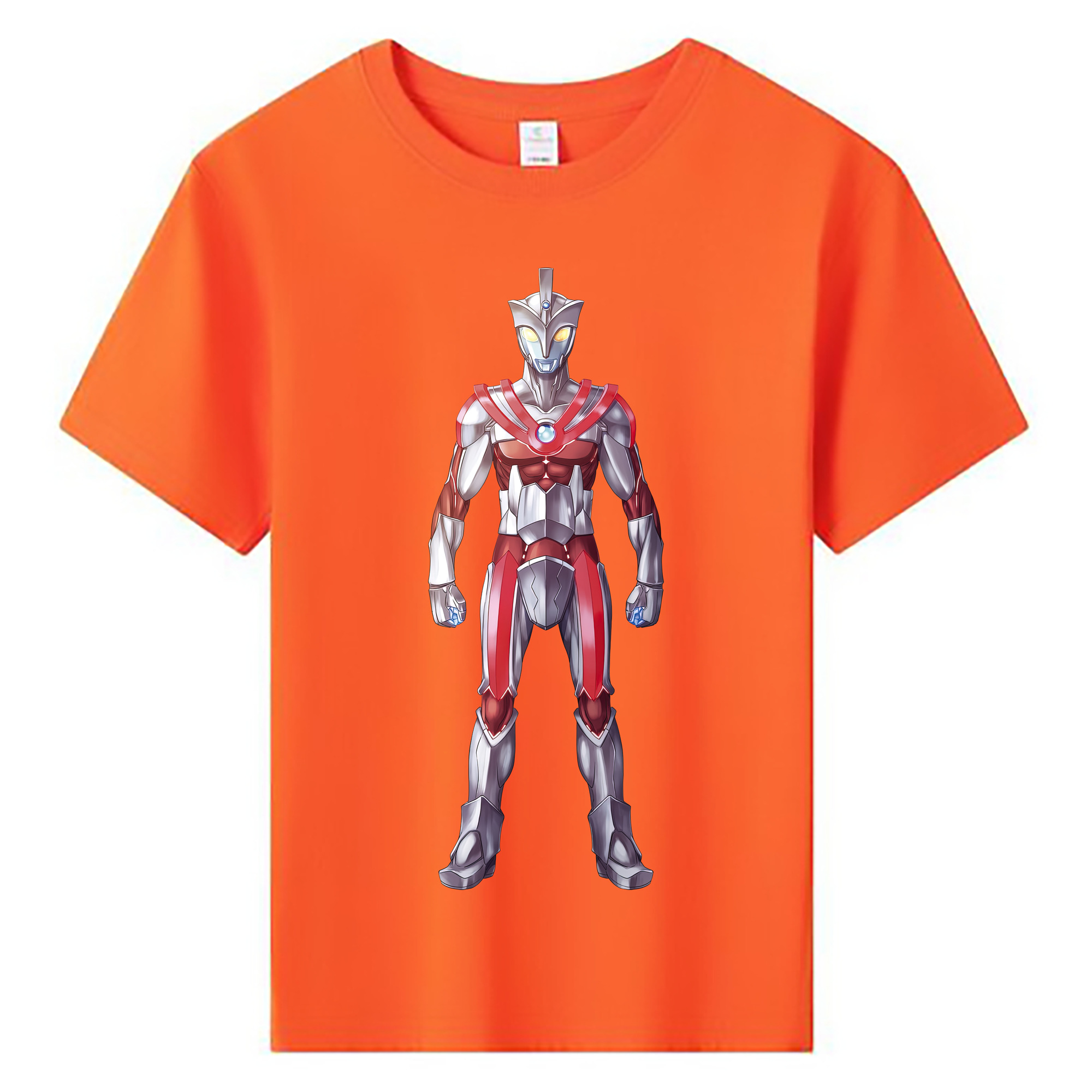 （画像用） ウルトラマン Ultraman 綿100％キッズTシャツ（フロントプリント）