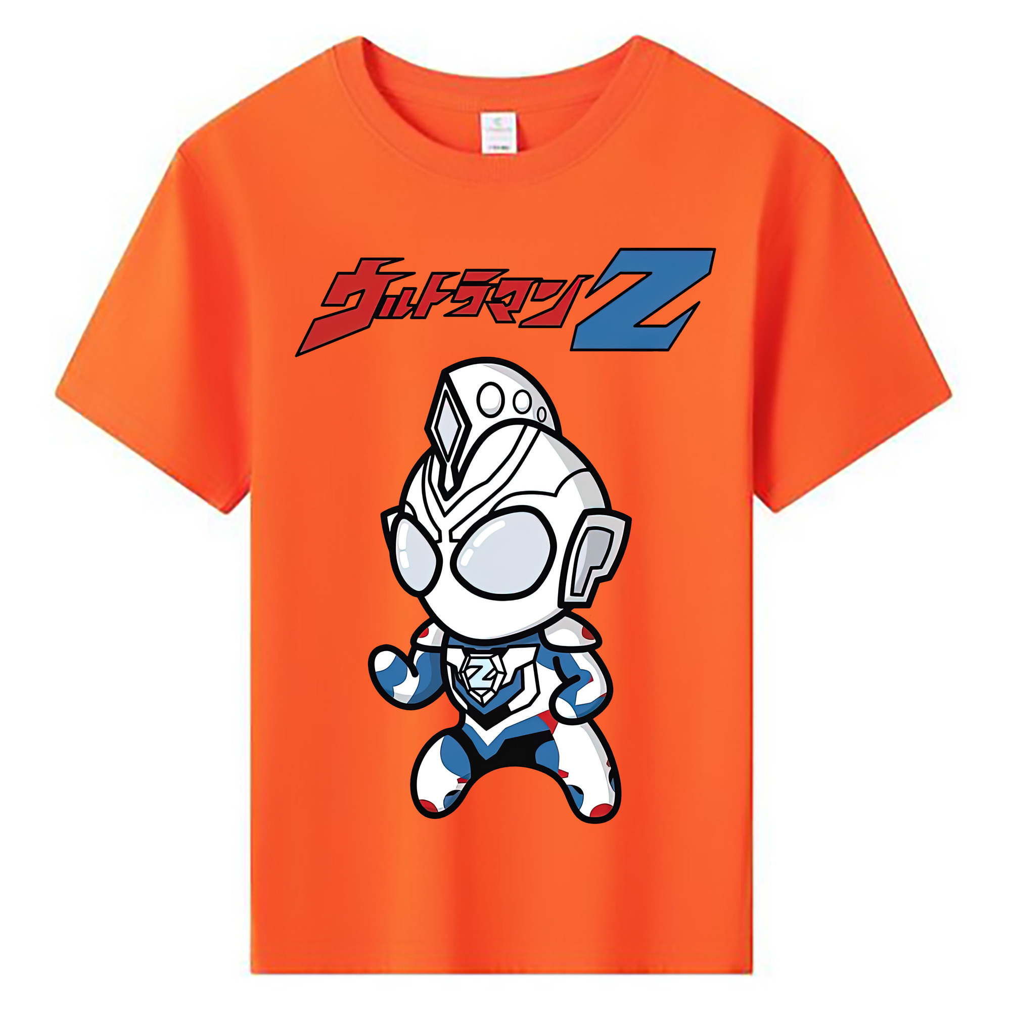 （画像用） ウルトラマン Ultraman 綿100％キッズTシャツ（フロントプリント）