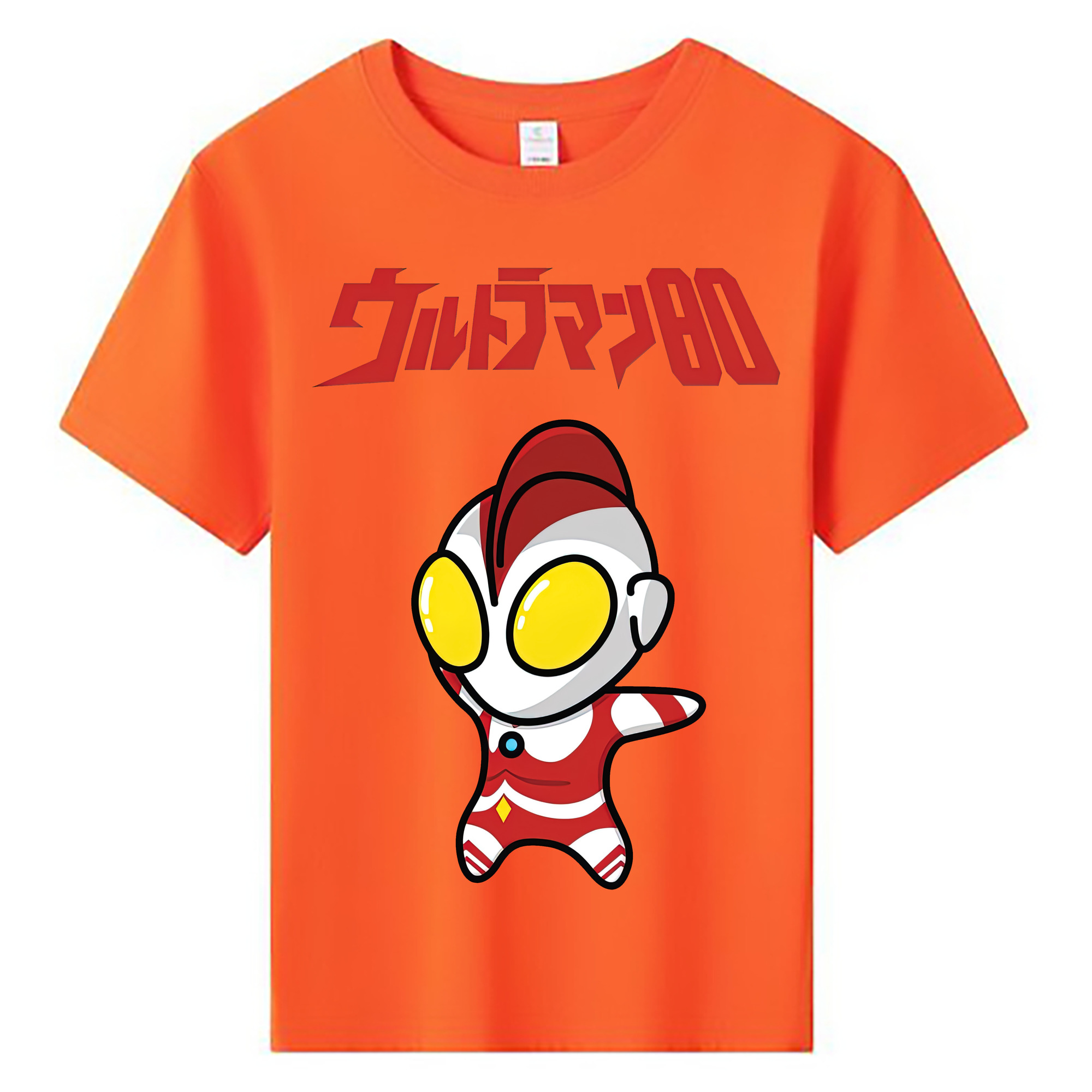 （画像用） ウルトラマン Ultraman 綿100％キッズTシャツ（フロントプリント）