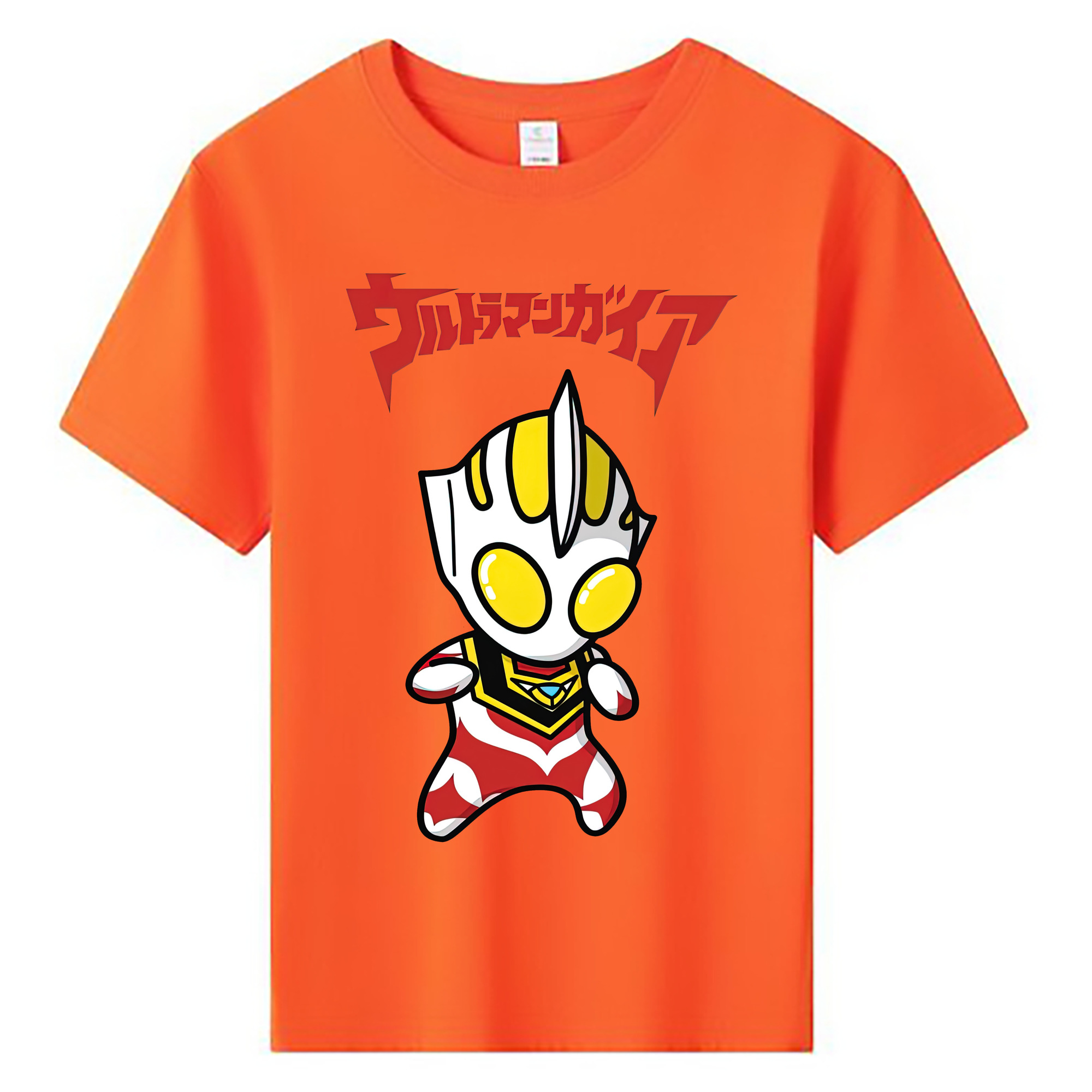 （画像用） ウルトラマン Ultraman 綿100％キッズTシャツ（フロントプリント）