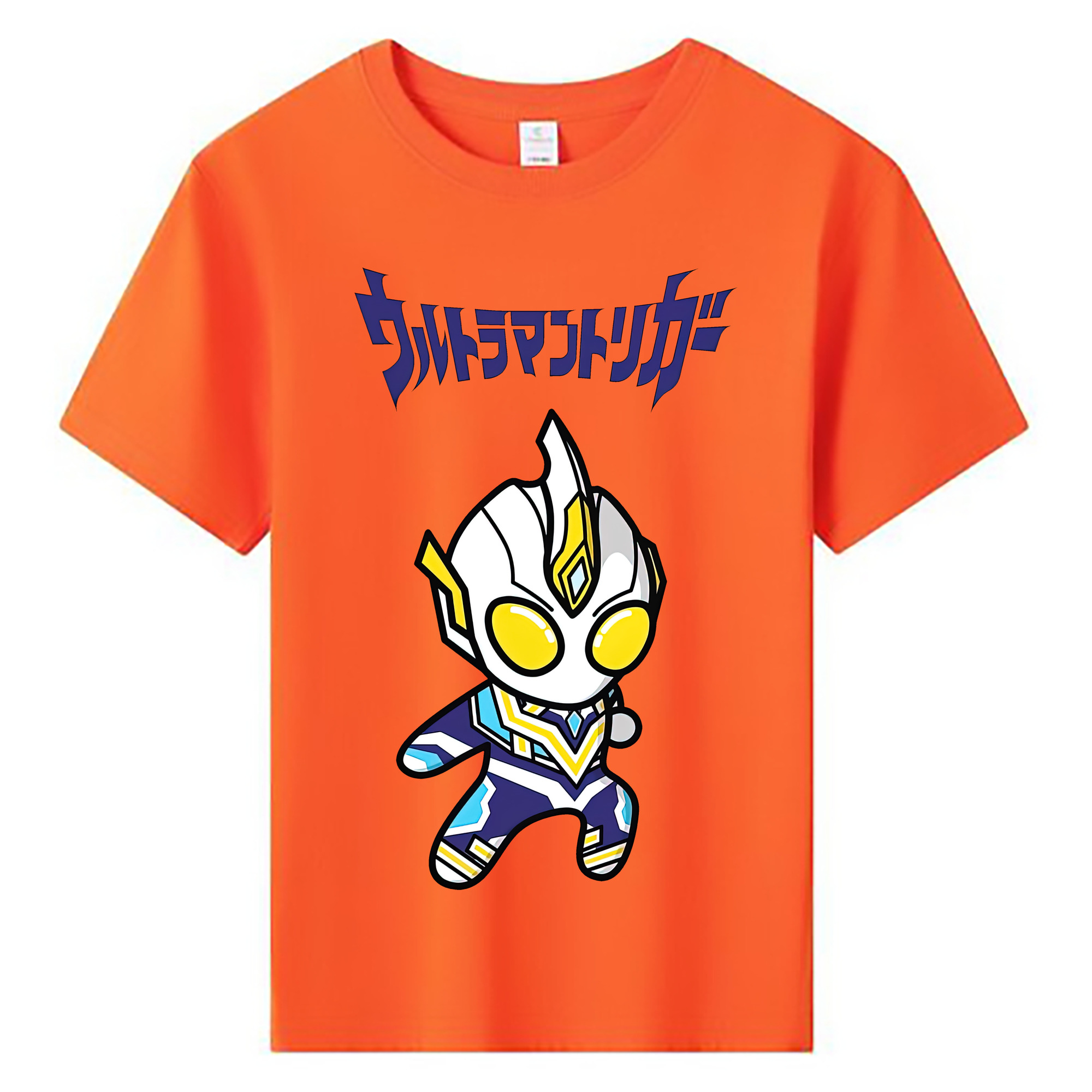 （画像用） ウルトラマン Ultraman 綿100％キッズTシャツ（フロントプリント）