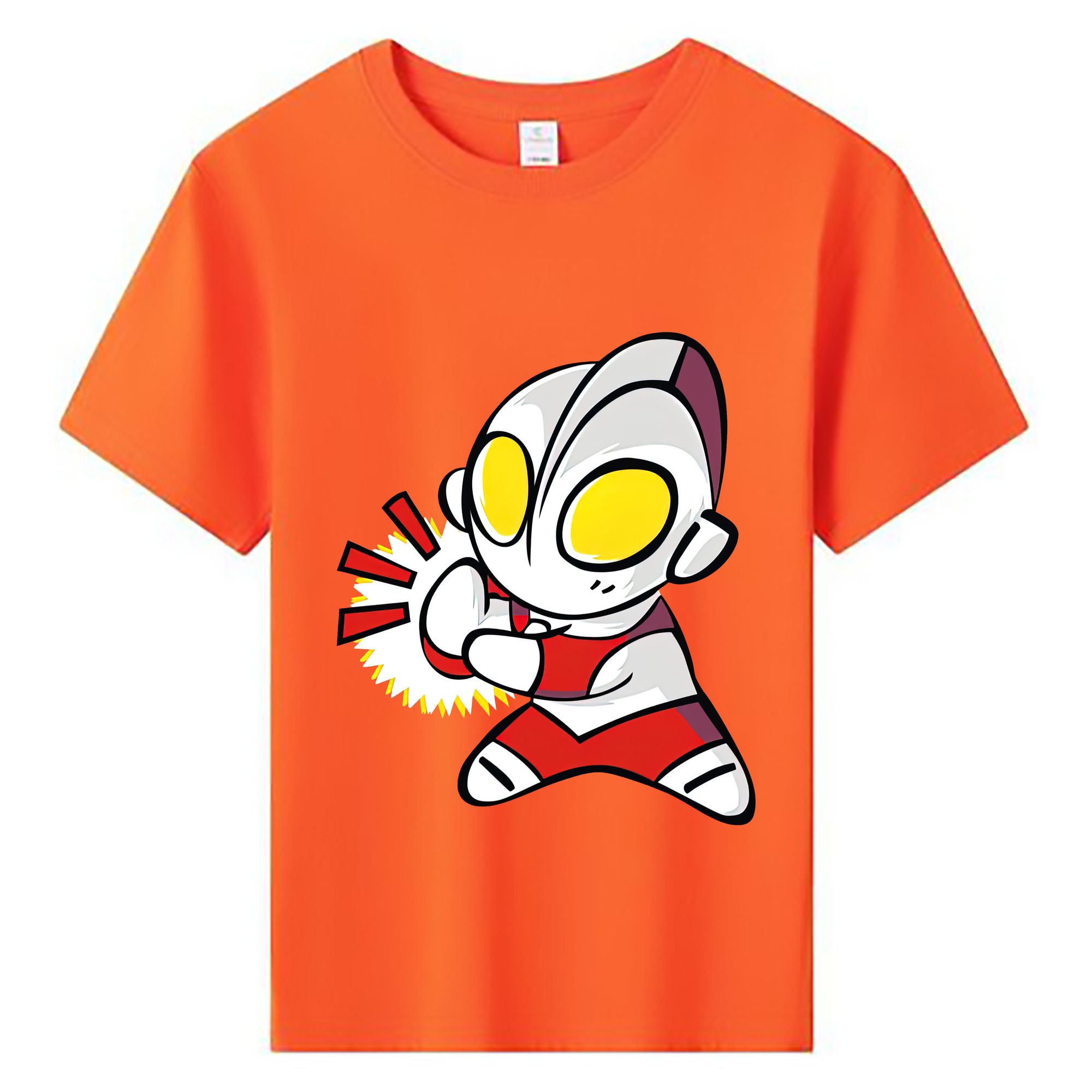 （画像用） ウルトラマン Ultraman 綿100％キッズTシャツ（フロントプリント）