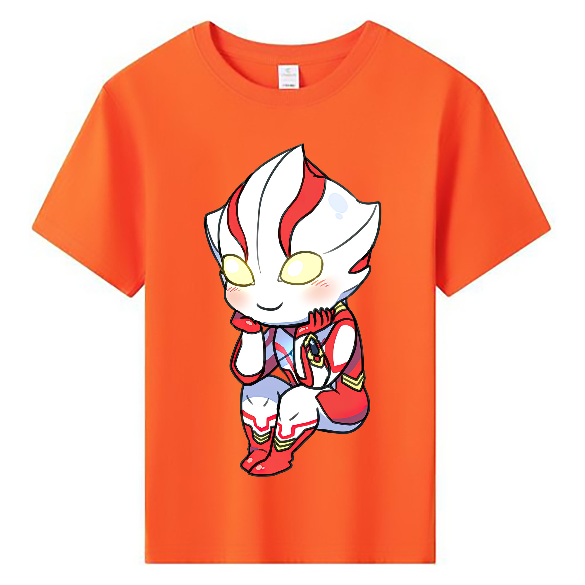 （画像用） ウルトラマン Ultraman 綿100％キッズTシャツ（フロントプリント）