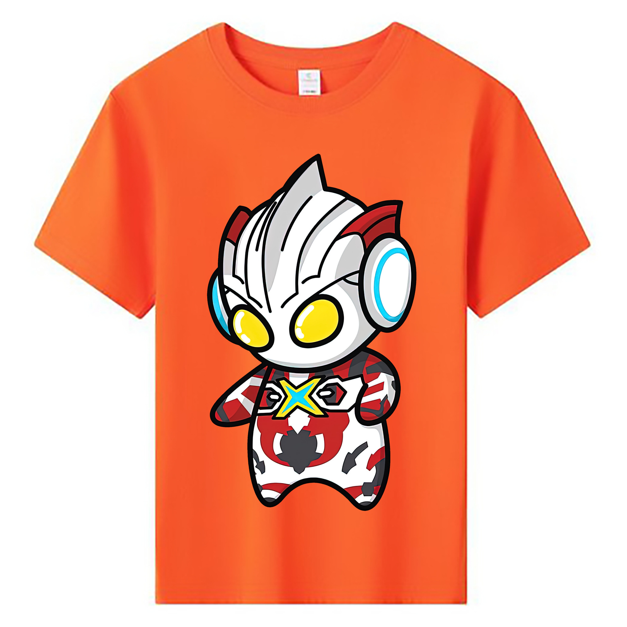（画像用） ウルトラマン Ultraman 綿100％キッズTシャツ（フロントプリント）