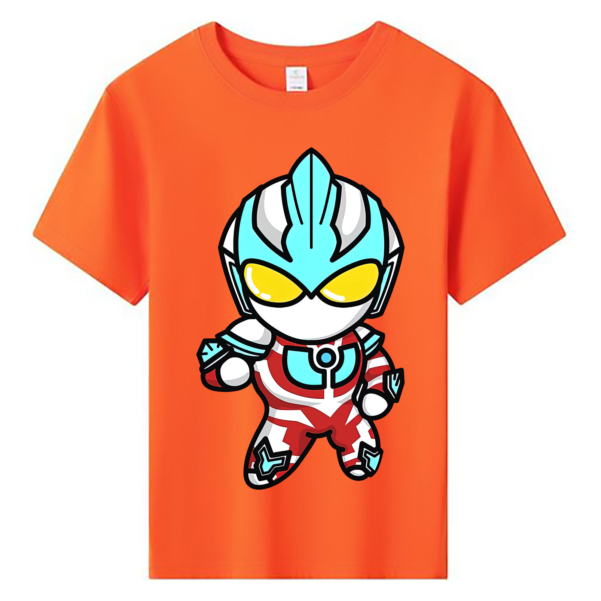 （画像用） ウルトラマン Ultraman 綿100％キッズTシャツ（フロントプリント）